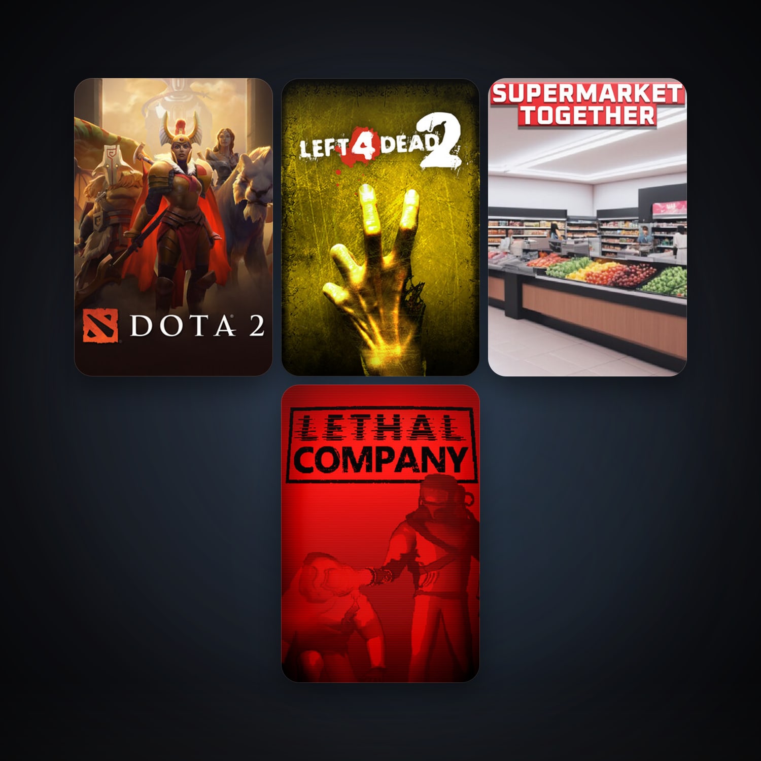 Left 4 Dead 2 + Dota 2, 9 games, clean — HabibiAccounts