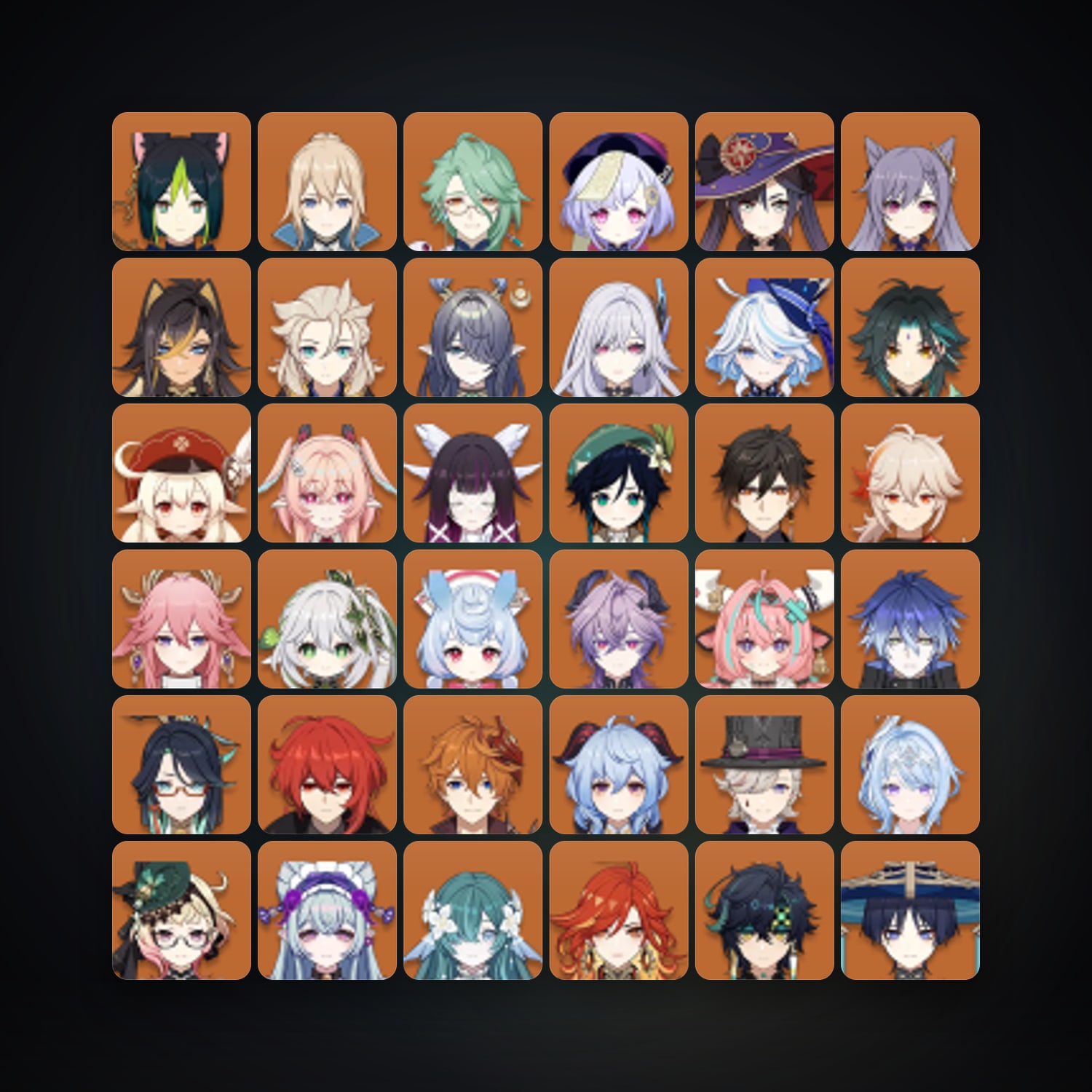 جينشن إمباكت | AR 60 | 92 شخصية | 39× 5★ — HabibiAccounts