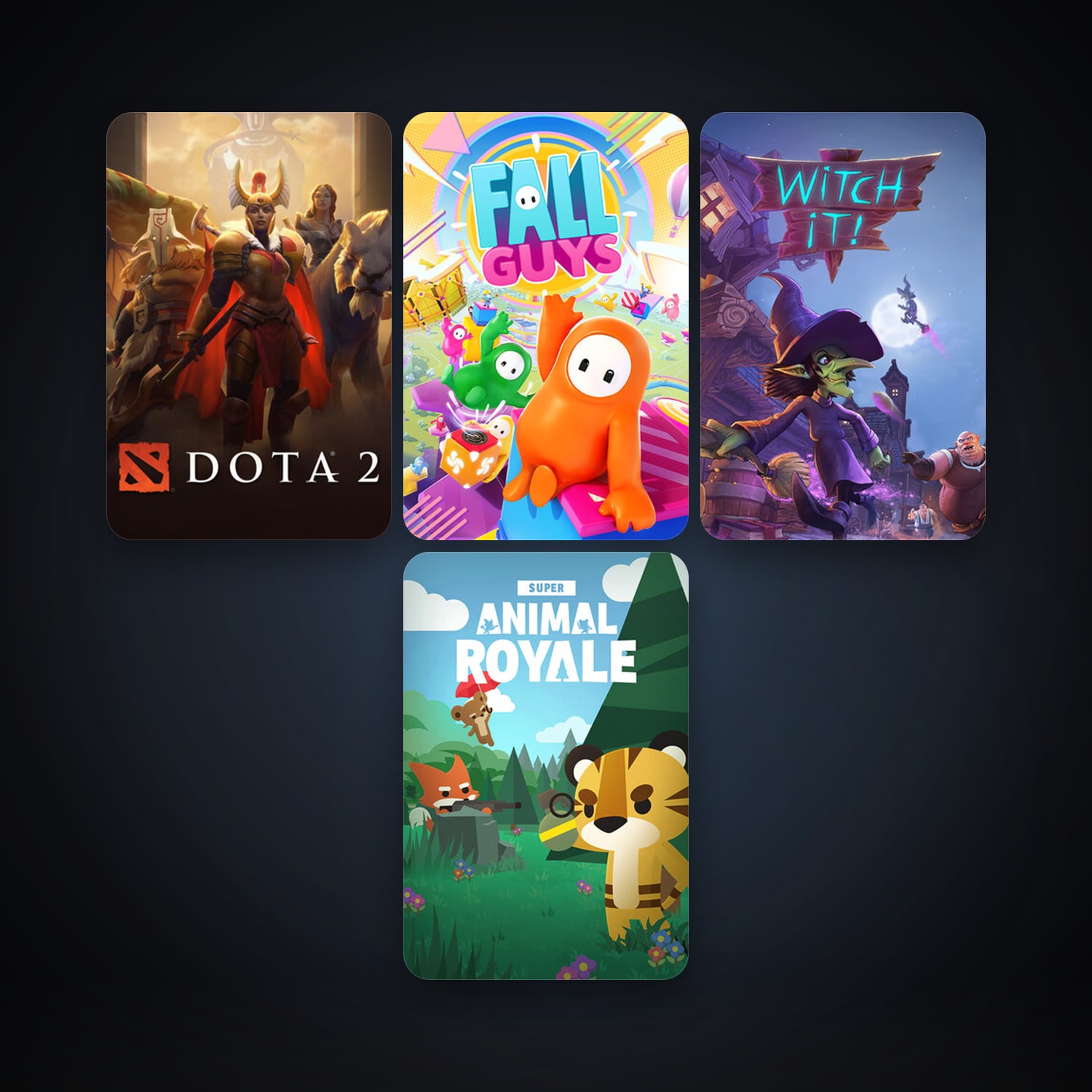 Dota 2 + Witch It, 6 games, clean — HabibiAccounts