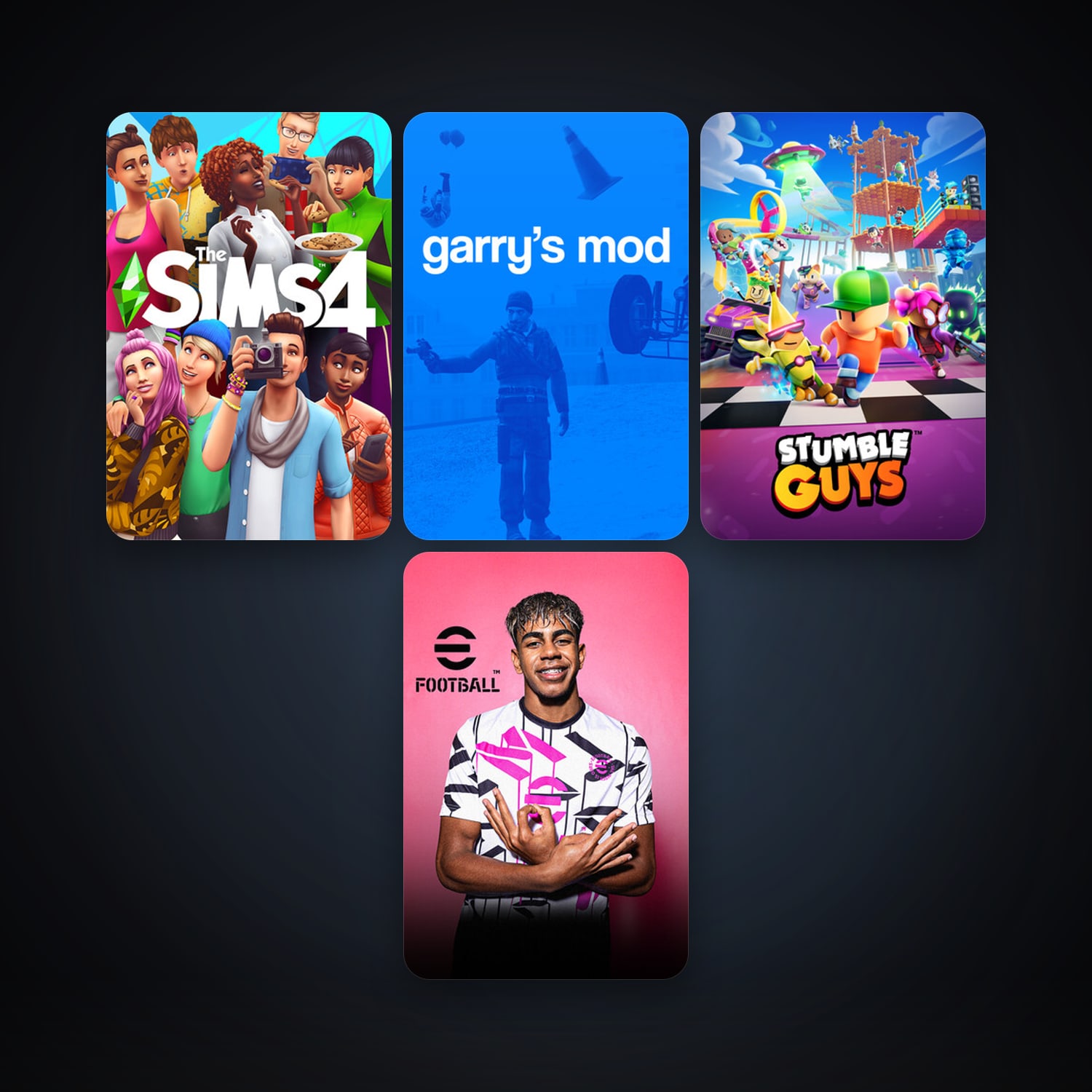 Garry's Mod + The Sims 4, 6 games, clean — HabibiAccounts