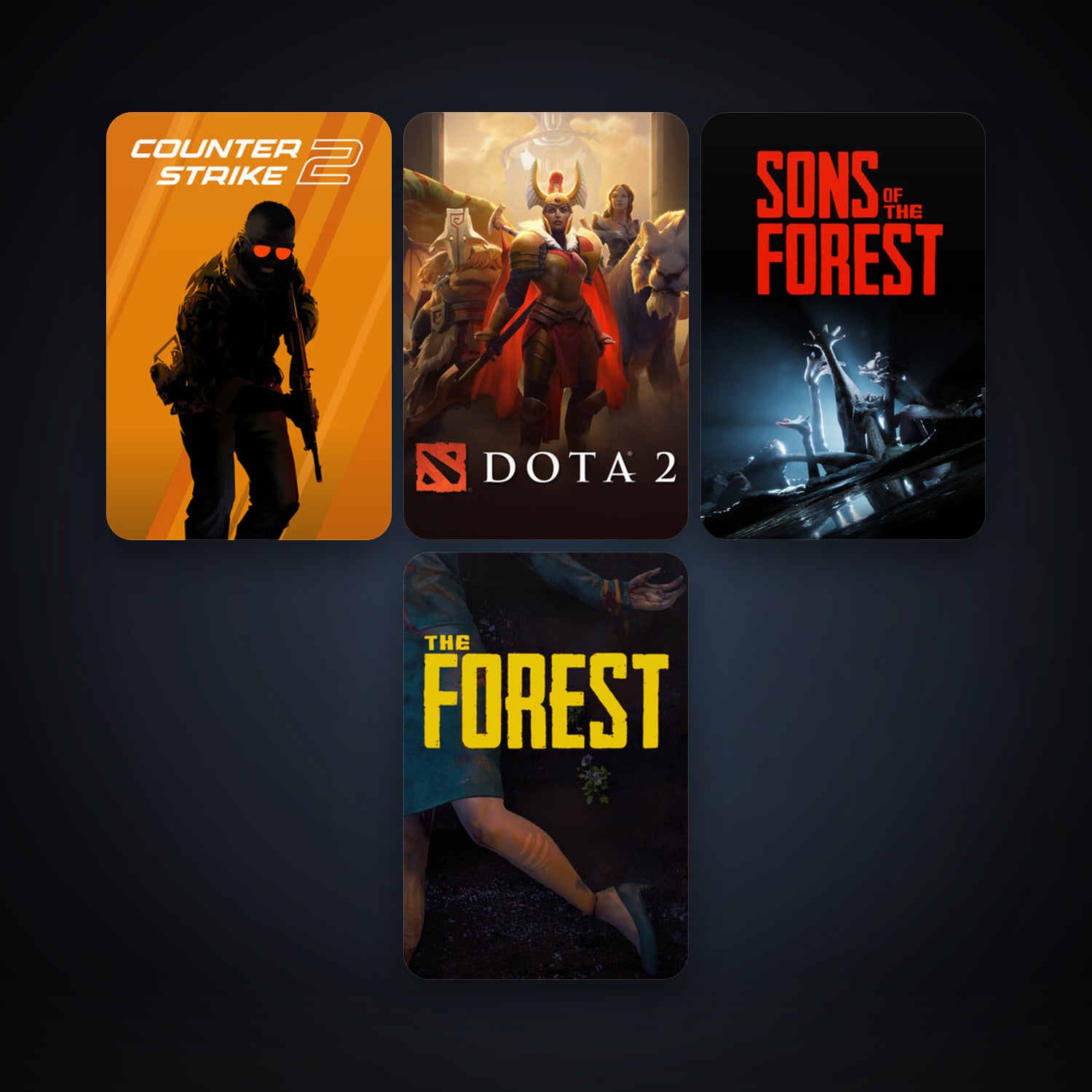 Dota 2 + CS2 Prime, 8 games, clean · 262279414 — HabibiAccounts