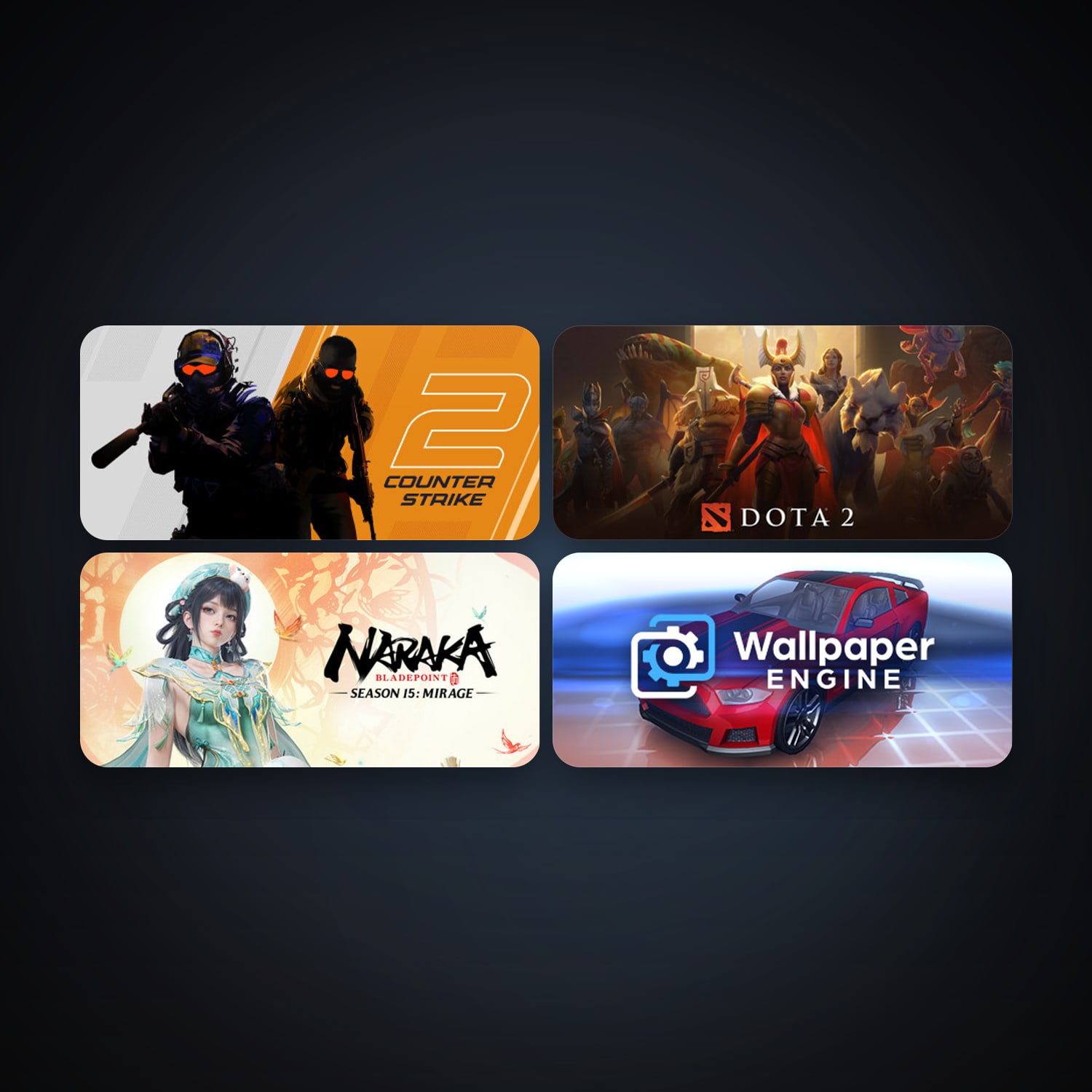 Dota 2 + CS2 Prime, 6 games, clean — HabibiAccounts