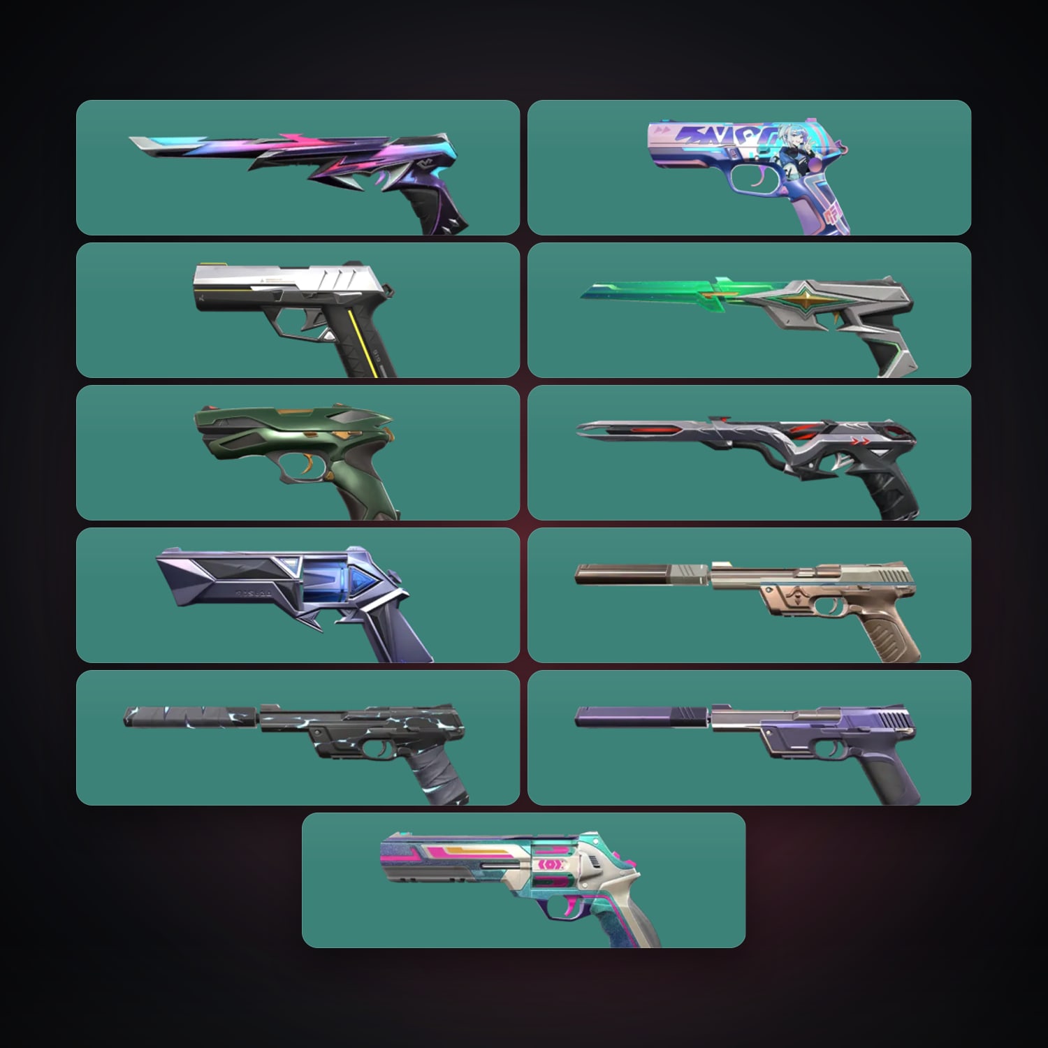 LA Silver 1 locker — 11 skins, lvl 214 — HabibiAccounts