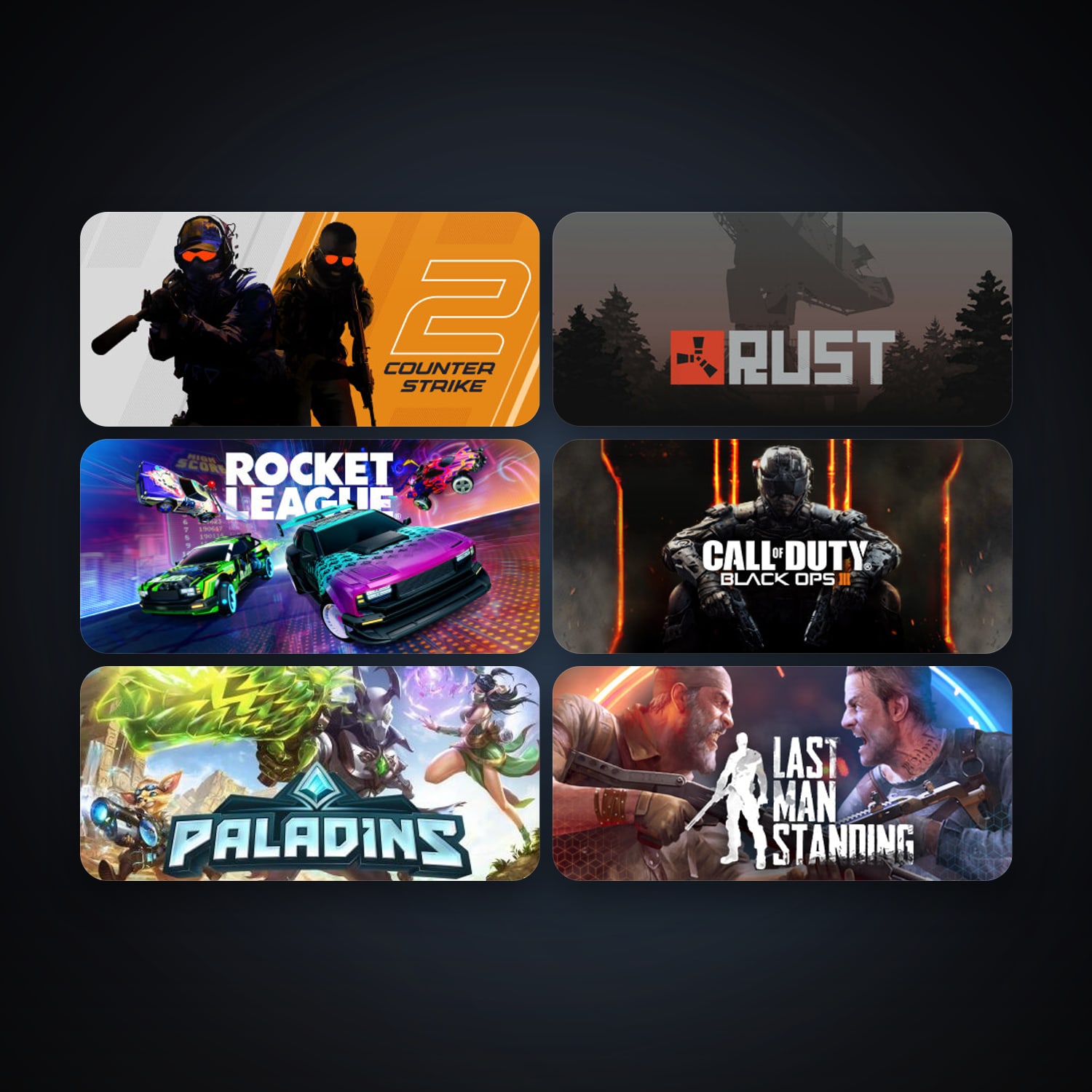 CS2 Prime + Rust, 9 games, clean — HabibiAccounts