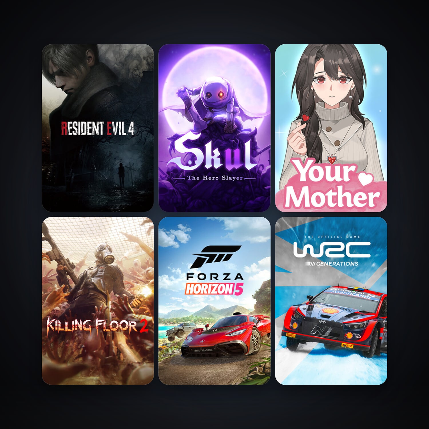 Killing Floor 2 + Skul: The Hero Slayer, 9 games, clean — HabibiAccounts