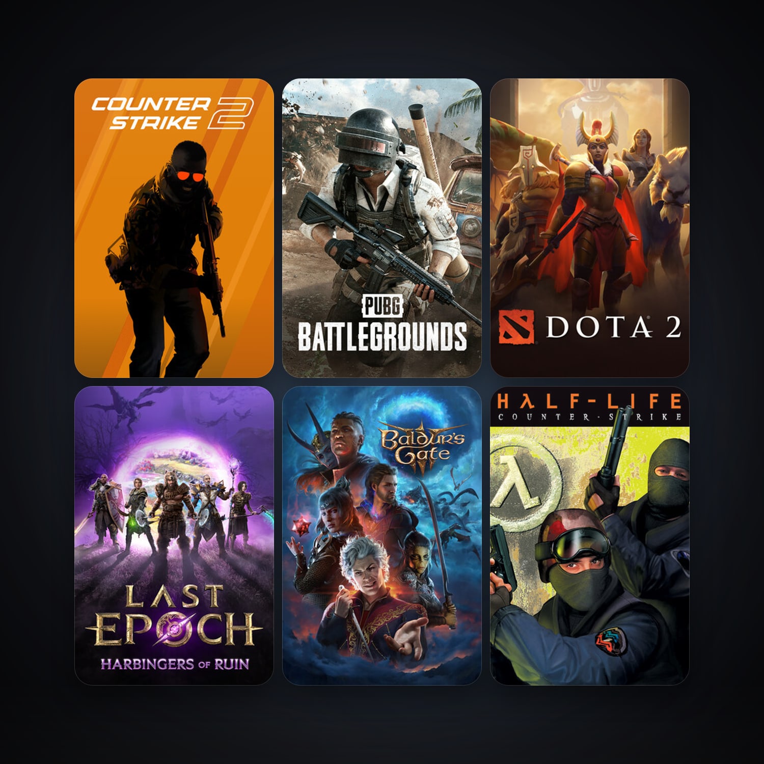 Counter-Strike + Dota 2, 35 games, Steam 11, clean — HabibiAccounts