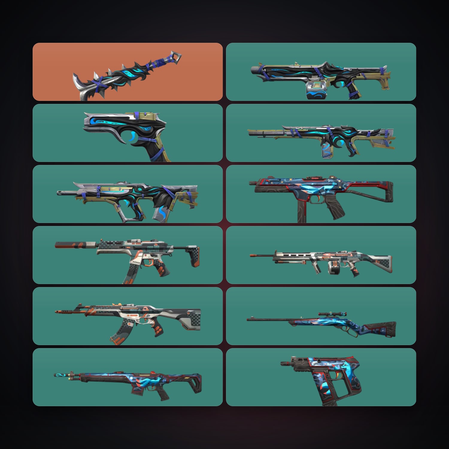 LA Iron 3 locker — 1 knives, 13 skins, lvl 50 — HabibiAccounts