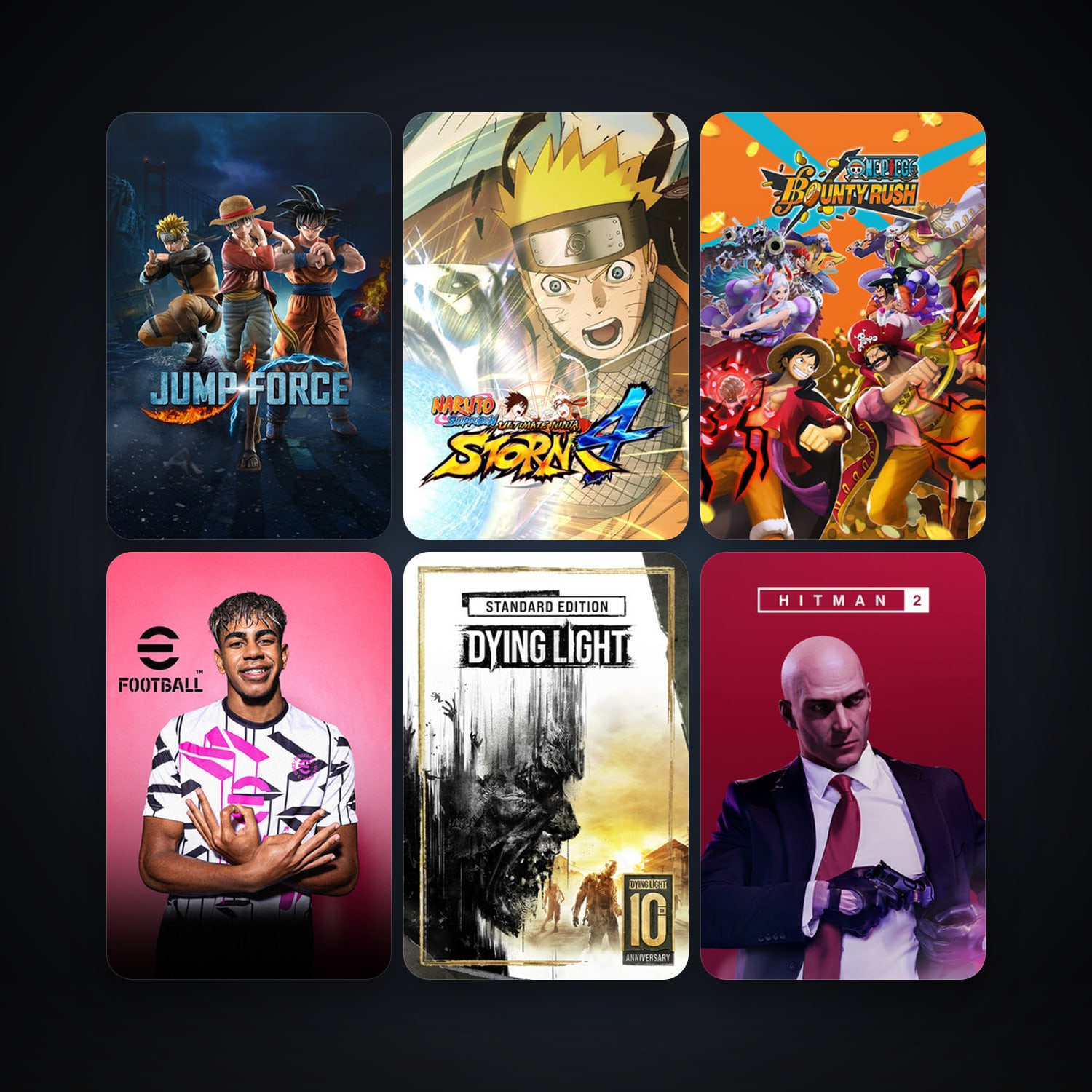Dying Light + NARUTO SHIPPUDEN: Ultimate Ninja STORM 4, 19 games, clean — HabibiAccounts