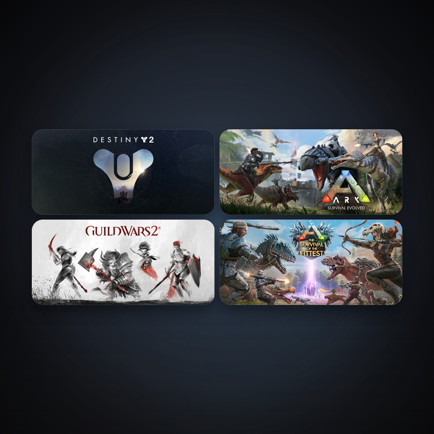 ARK: Survival Evolved + ARK: The Survival Of The Fittest, 5 games, clean — HabibiAccounts