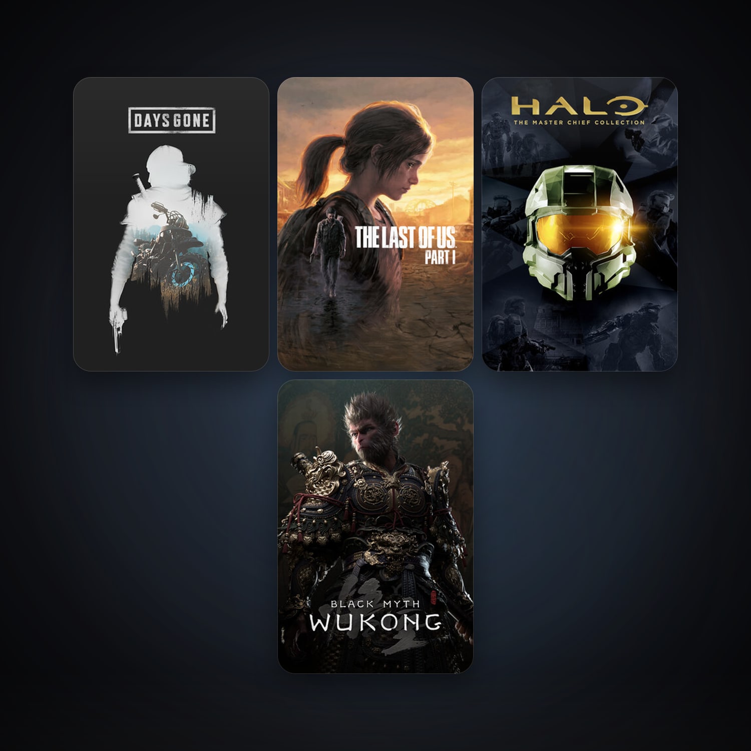 Halo: The Master Chief Collection + Days Gone, 6 games, clean — HabibiAccounts