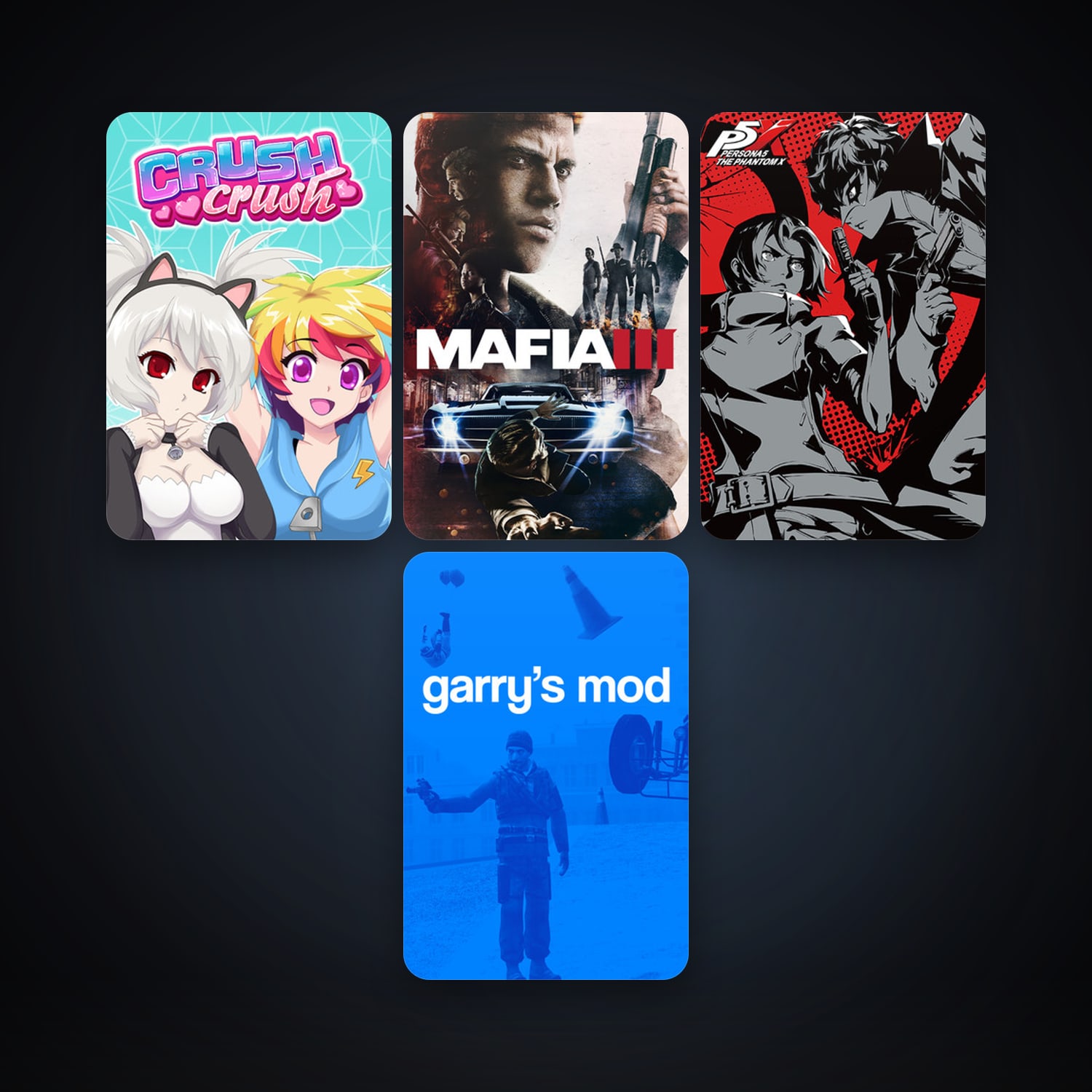 Garry's Mod + Mafia III, 15 games, clean — HabibiAccounts