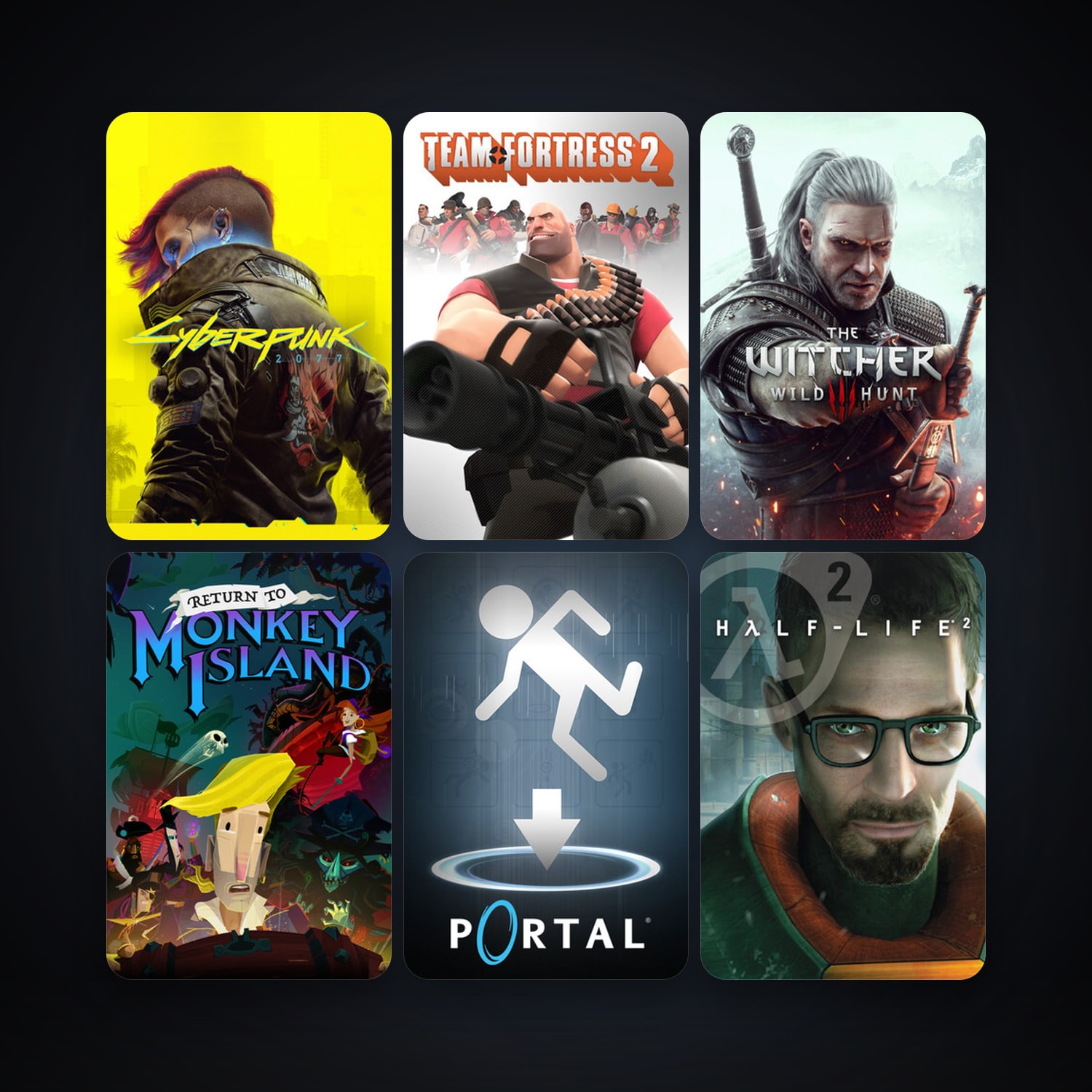 Half-Life 2 + Half-Life 2: Deathmatch, 11 games, clean — HabibiAccounts