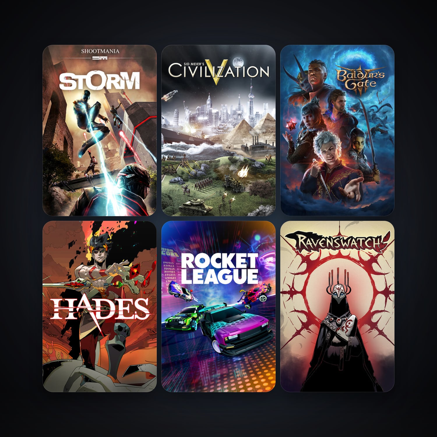 Sid Meier's Civilization V + ShootMania Storm, 59 games, Steam 11, clean — HabibiAccounts