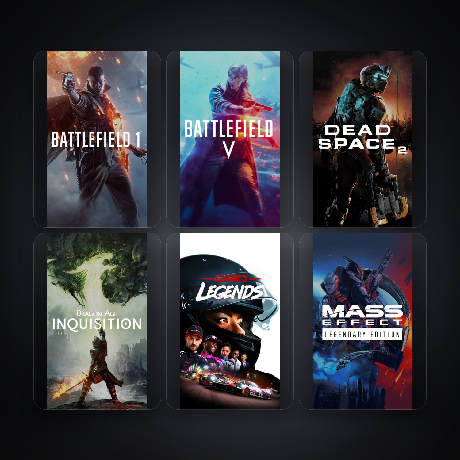 EA Battlefield 1 + Battlefield V — BR — 13 games — HabibiAccounts
