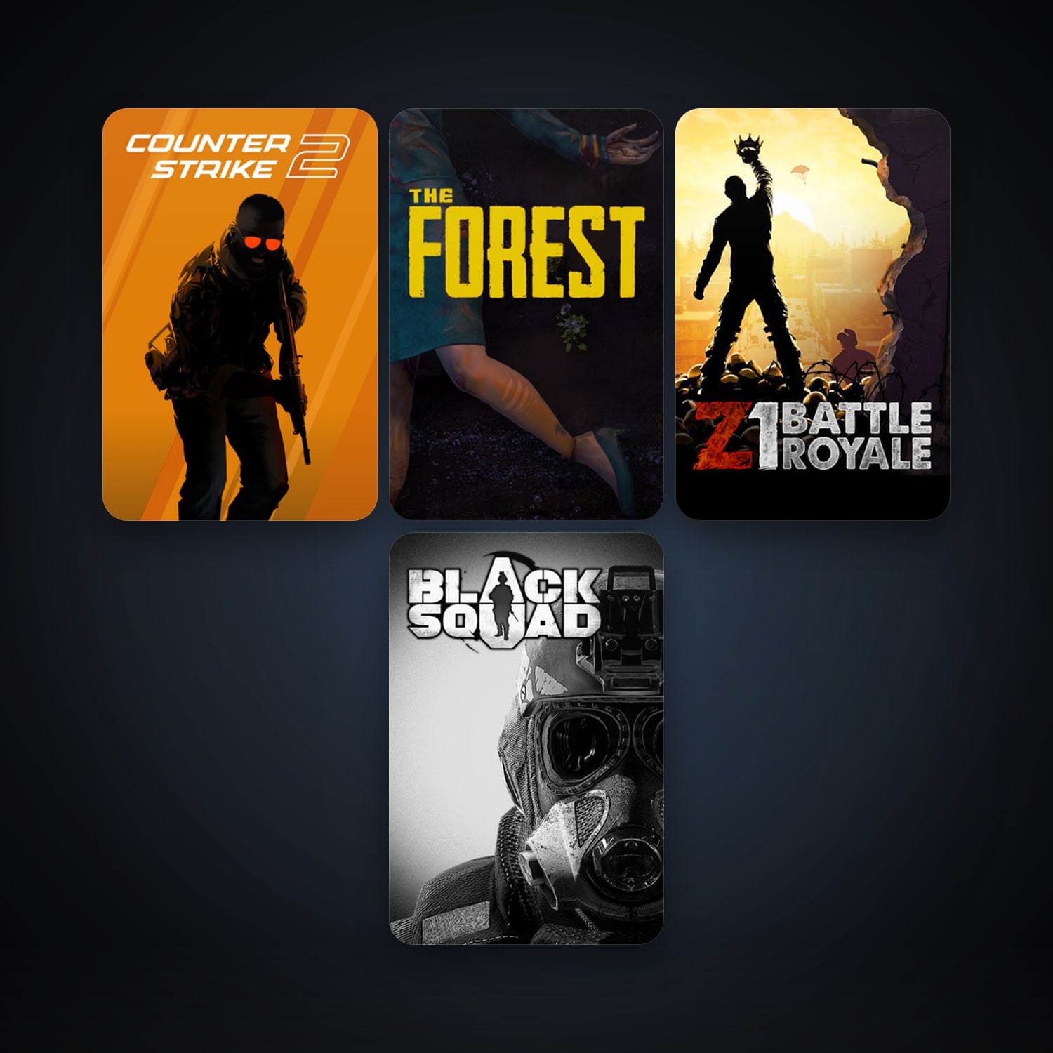 CS2 Prime + The Forest, 9 games, clean — HabibiAccounts