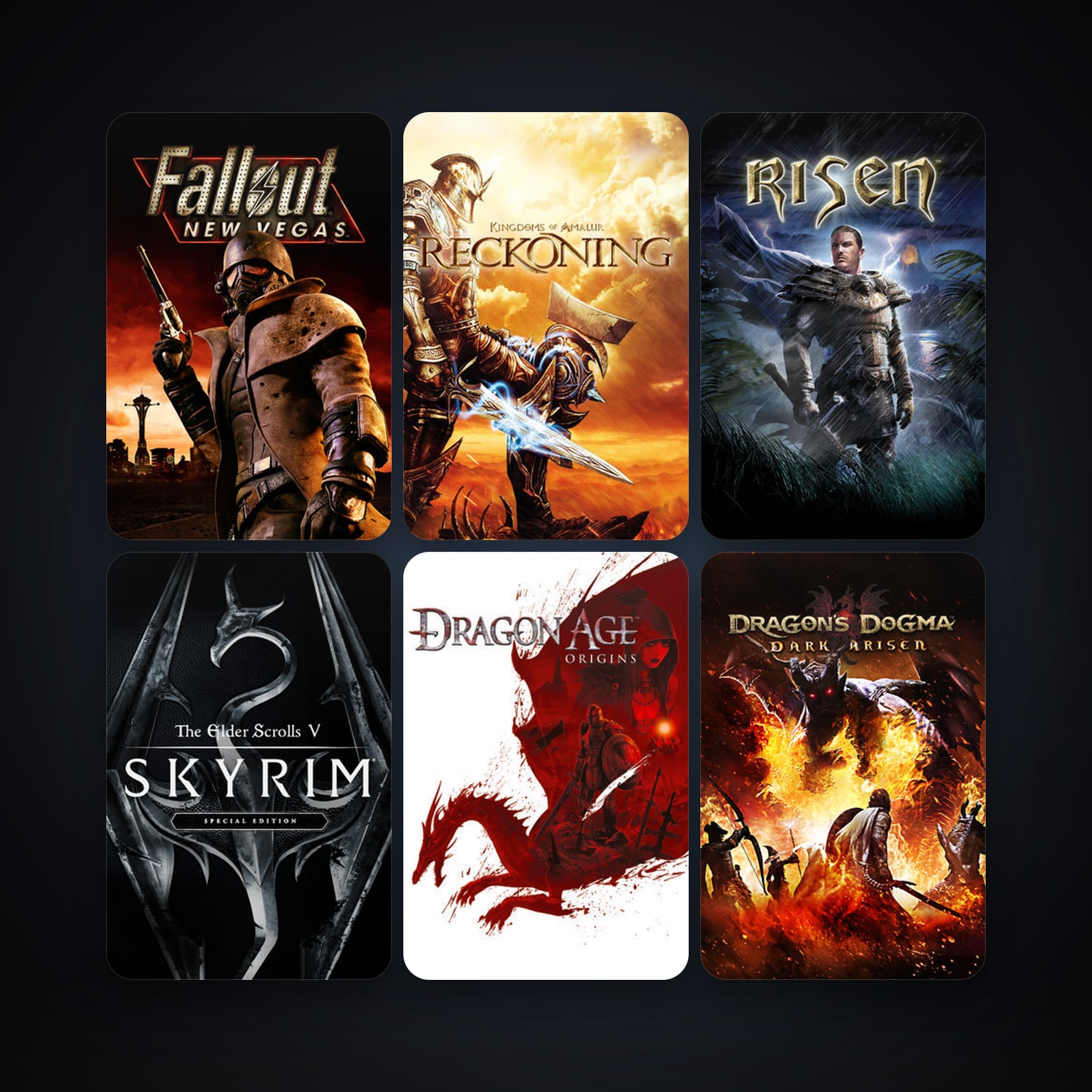 Dragon Age: Origins + Mass Effect, 154 games, clean — HabibiAccounts