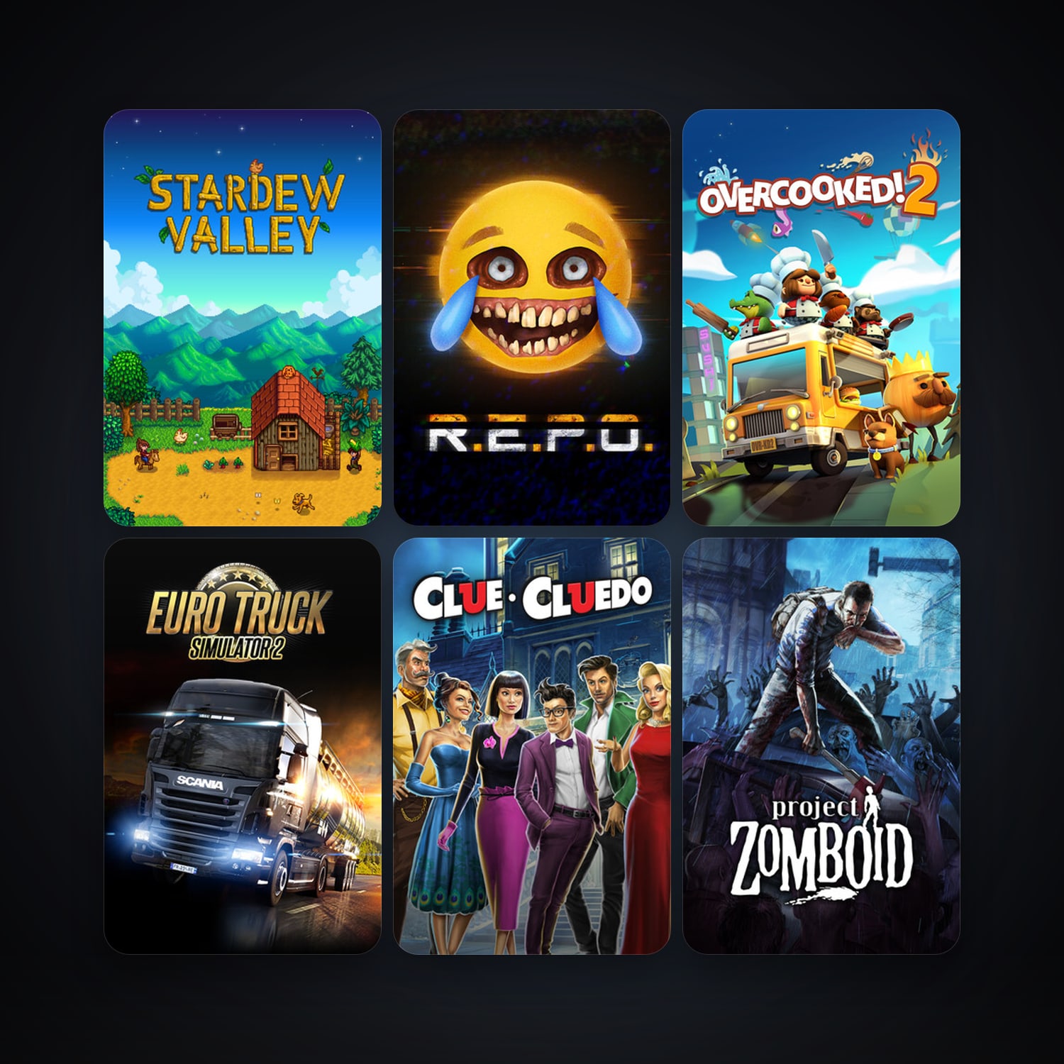 Free CS2 (No Prime) + Project Zomboid, 27 games, clean — HabibiAccounts