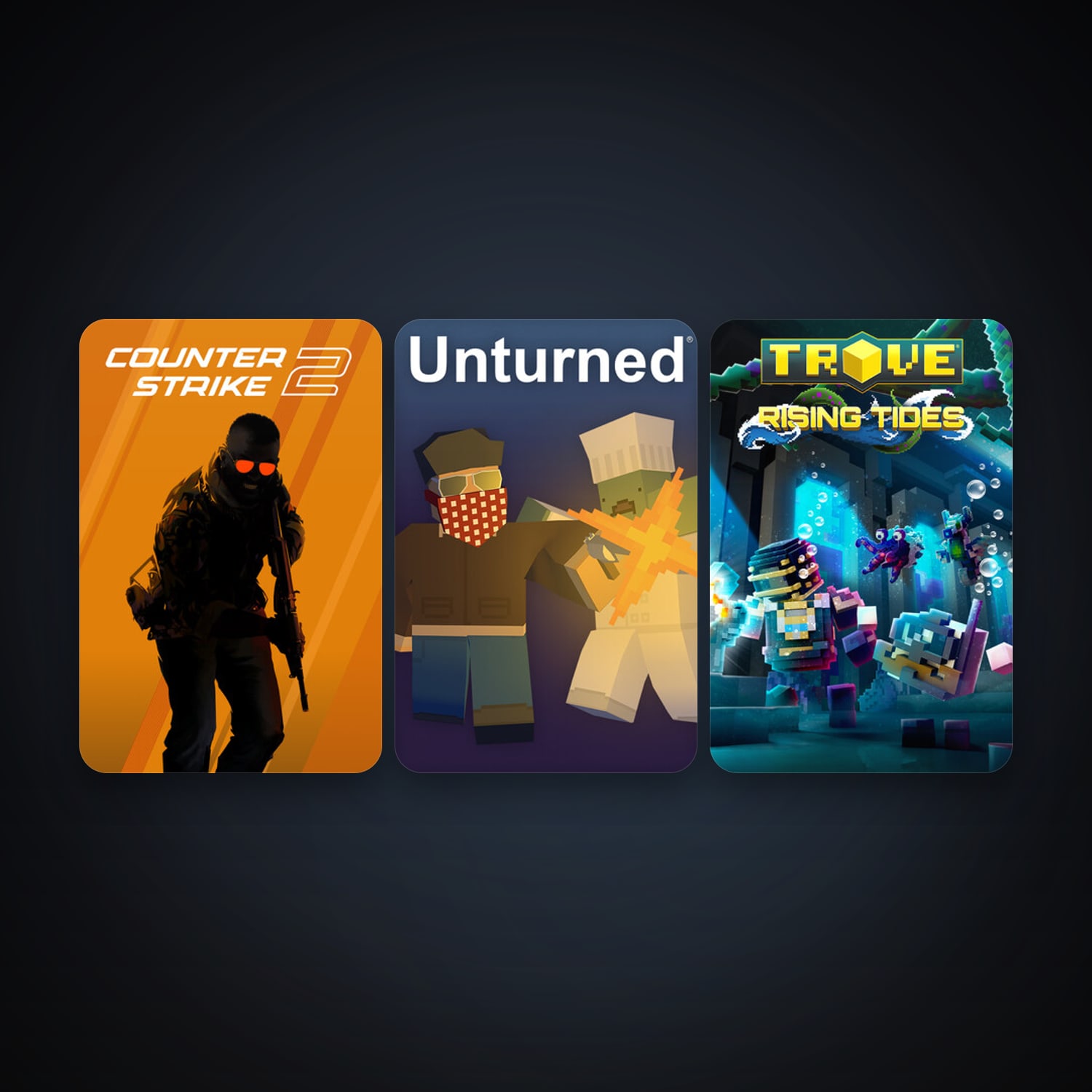 CS2 Prime + Trove, 4 games, clean — HabibiAccounts