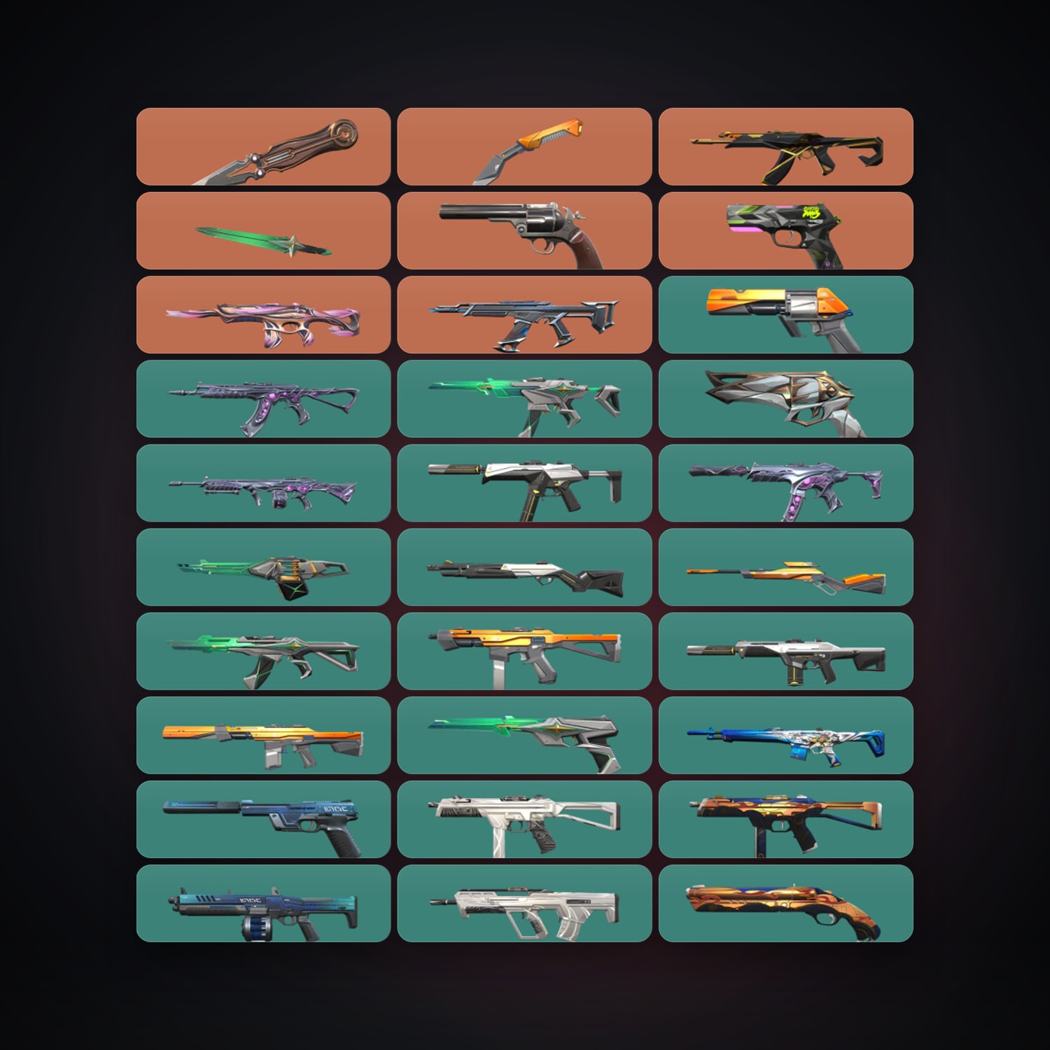 EU Plat 3 locker — 3 knives, 57 skins, lvl 122 — HabibiAccounts