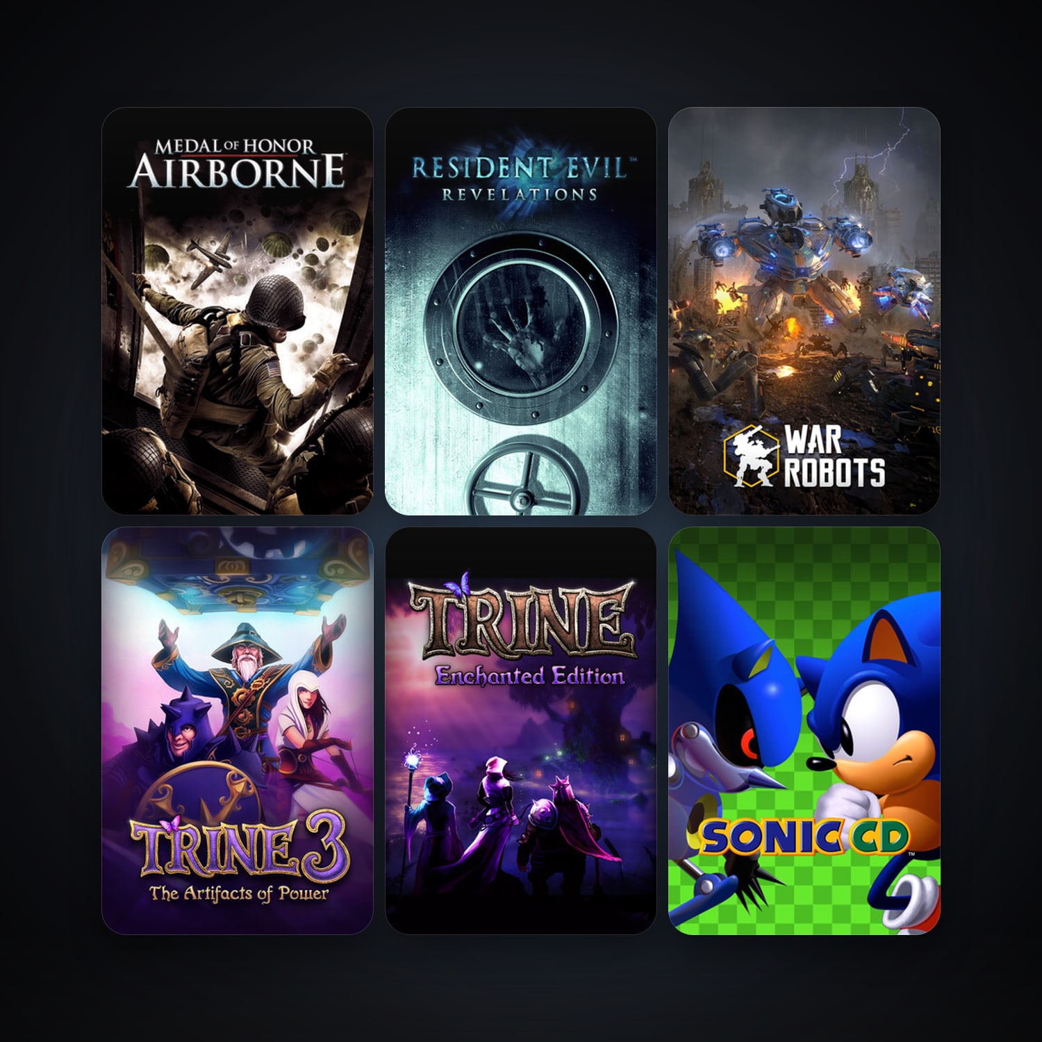 Resident Evil 5 + Medal of Honor: Airborne, 15 games, clean — HabibiAccounts