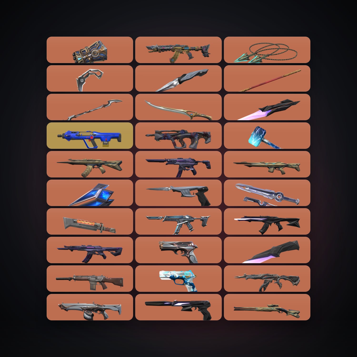NA Silver 2 locker — 19 knives, 154 skins, lvl 255 — HabibiAccounts