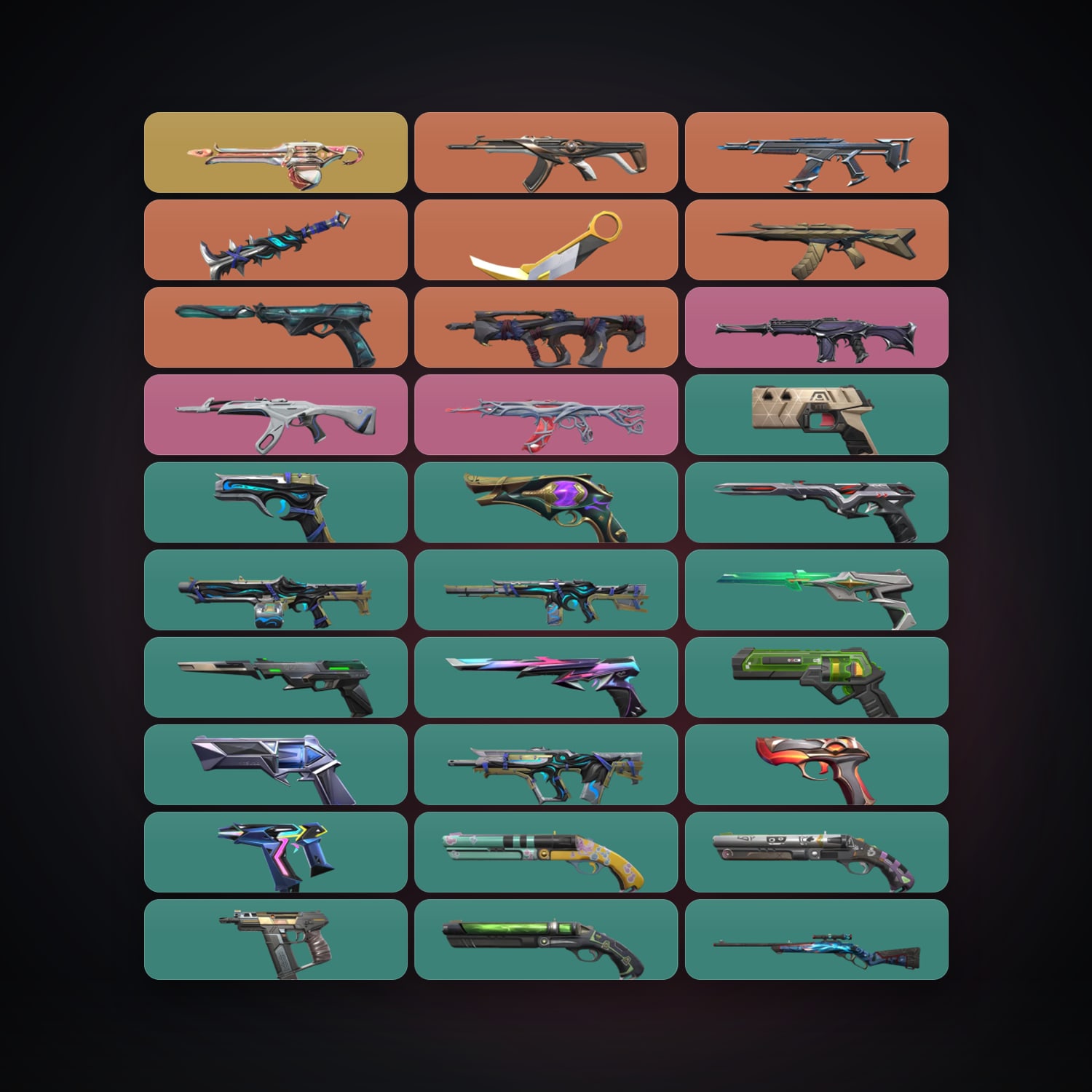 BR Gold 1 locker — 2 knives, 53 skins, lvl 393 — HabibiAccounts