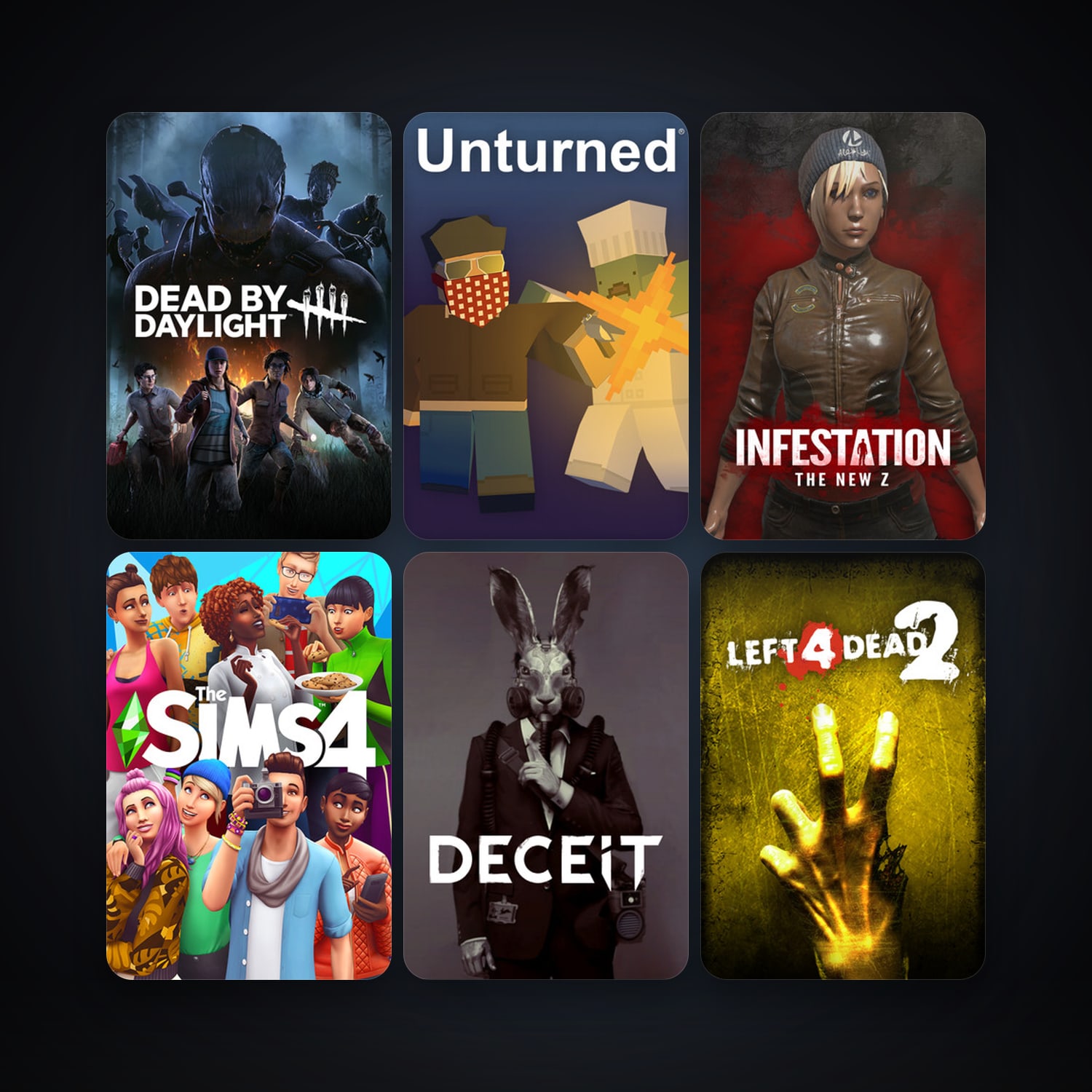 Left 4 Dead 2 + Free CS2 (No Prime), 45 games, clean — HabibiAccounts