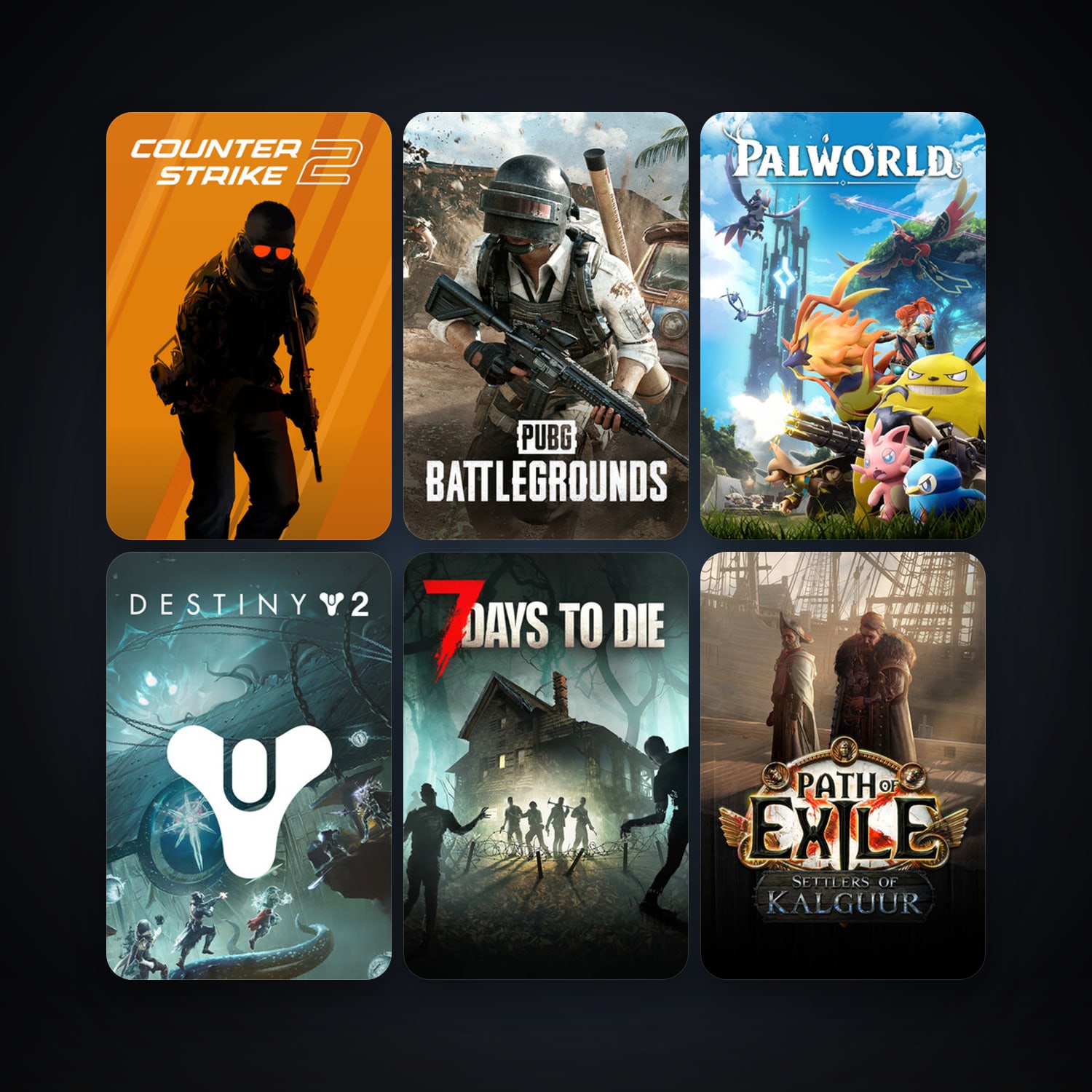 CS2 Prime + Path of Exile, 63 games, Steam 24, clean — HabibiAccounts