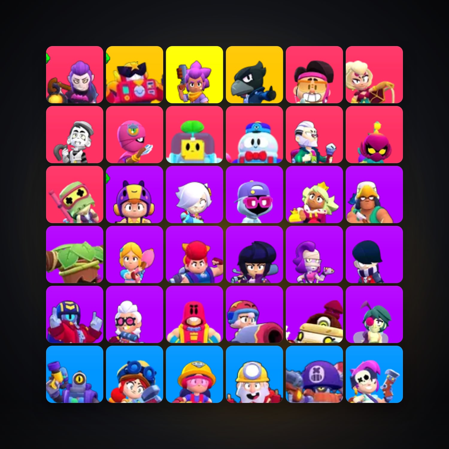 46 Brawlers | 3.4K Trophies — Supercell Account — HabibiAccounts