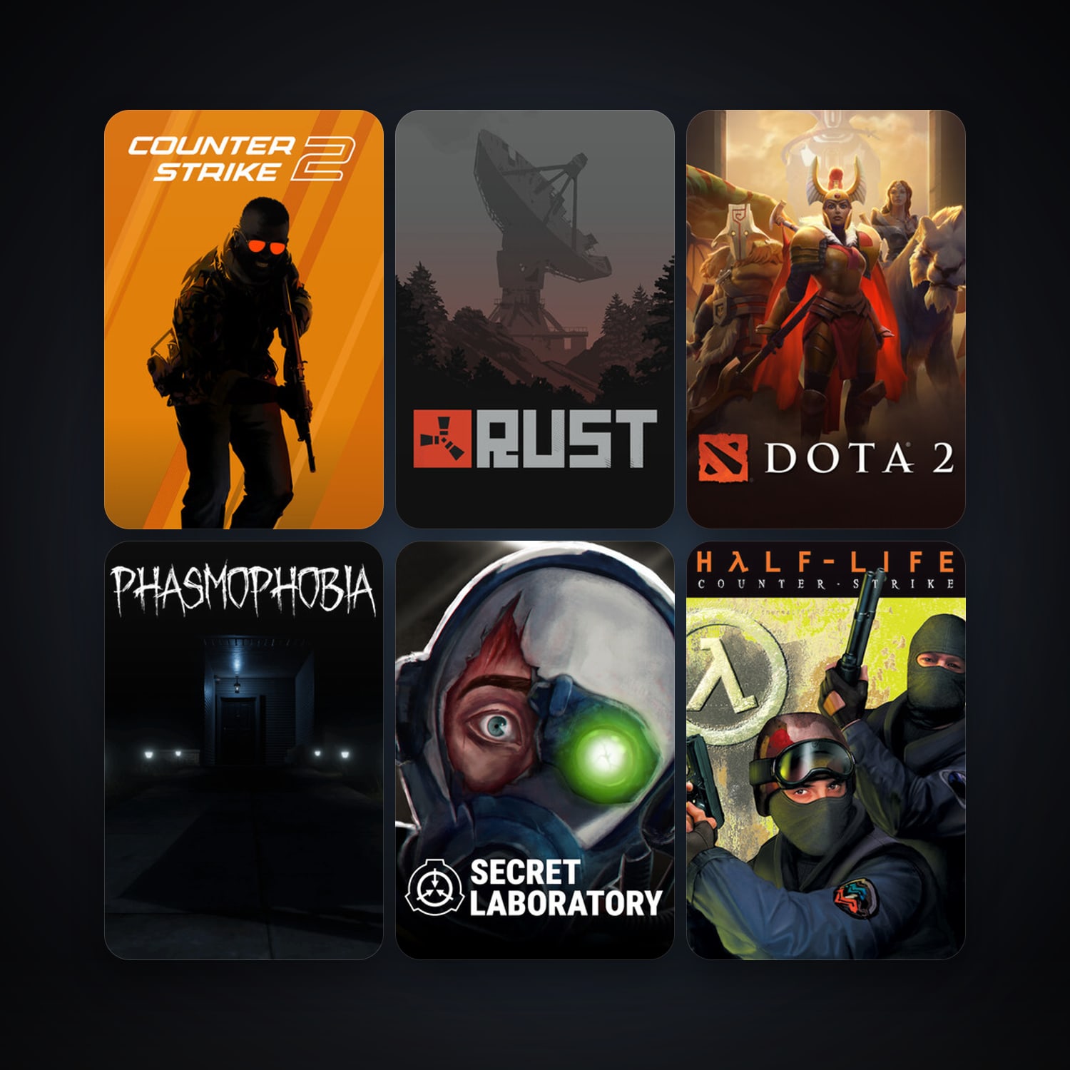 Counter-Strike + Dota 2, 35 games, Steam 20, clean — HabibiAccounts