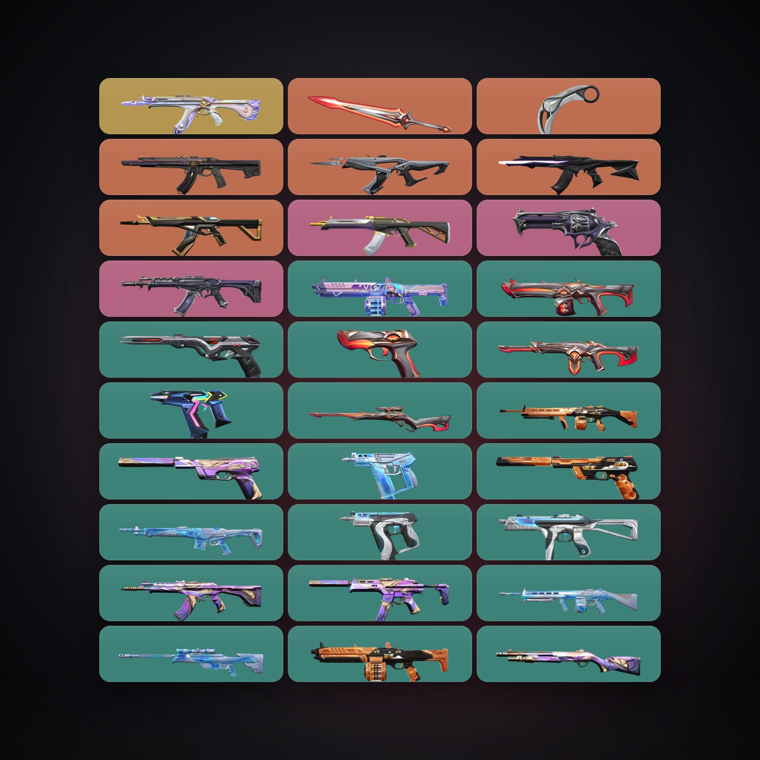 EU Silver 1 locker — 2 knives, 30 skins, lvl 76 — HabibiAccounts