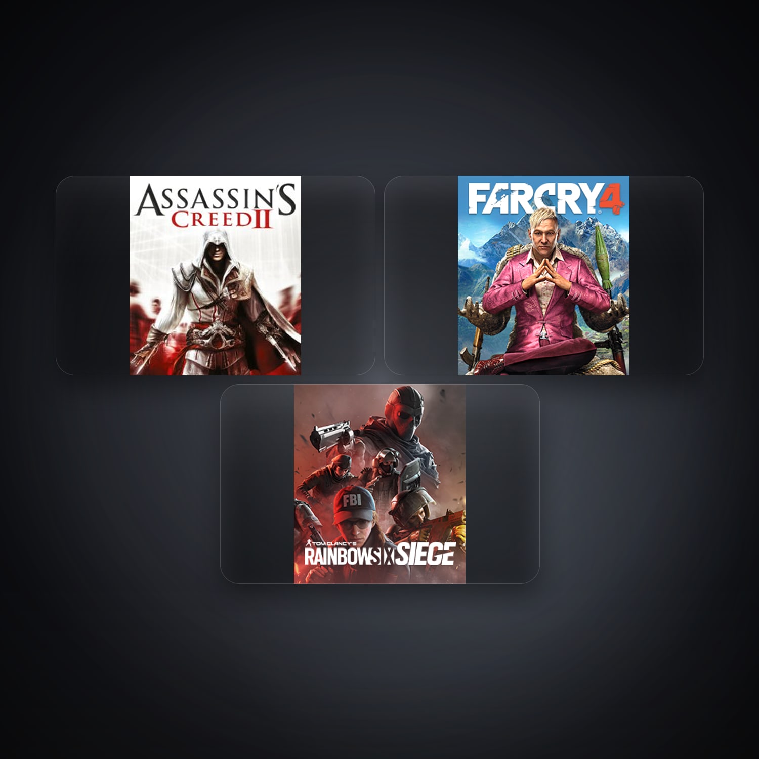 Ubisoft Assassin's Creed II + Far Cry 4 — ES — 3 games — HabibiAccounts
