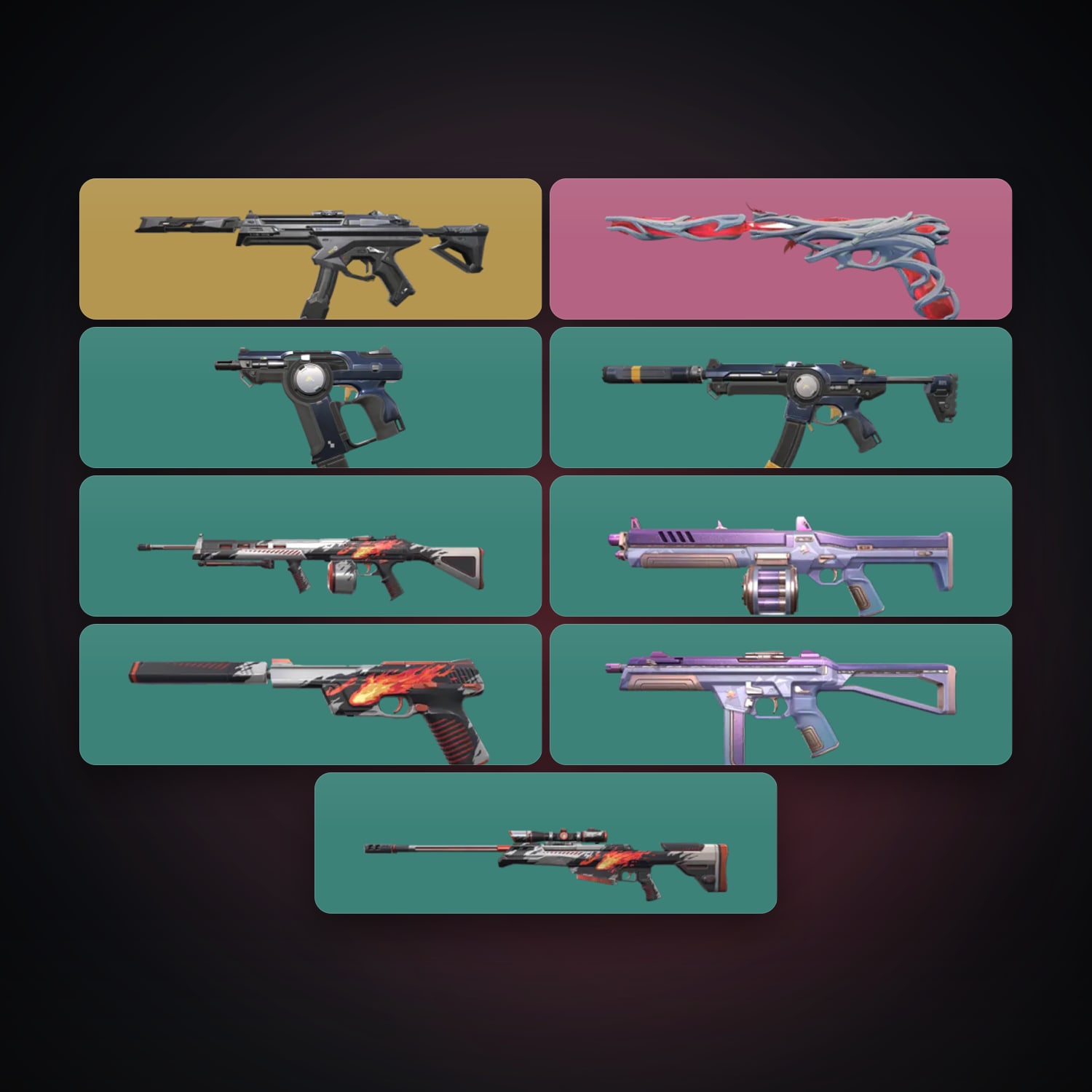 NA locker — 9 skins, lvl 18 — HabibiAccounts