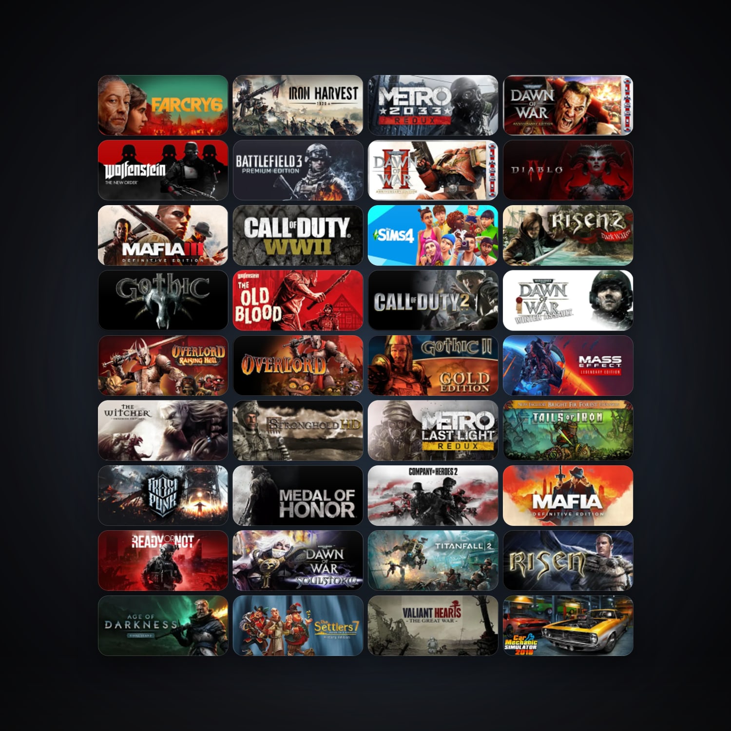 Steam 142 games, Steam 10, clean — HabibiAccounts