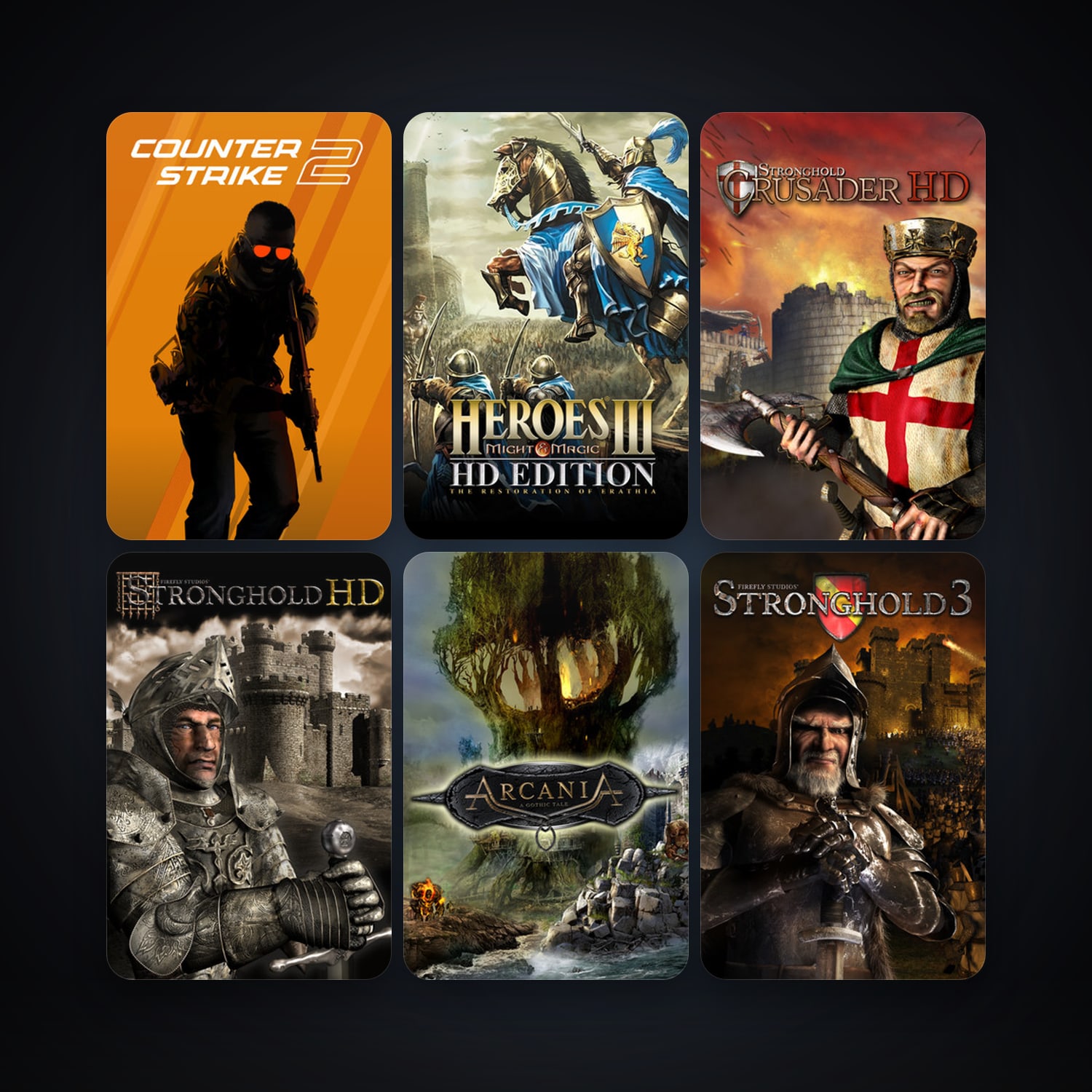 CS2 Prime + ArcaniA, 14 games, Steam 10, clean — HabibiAccounts