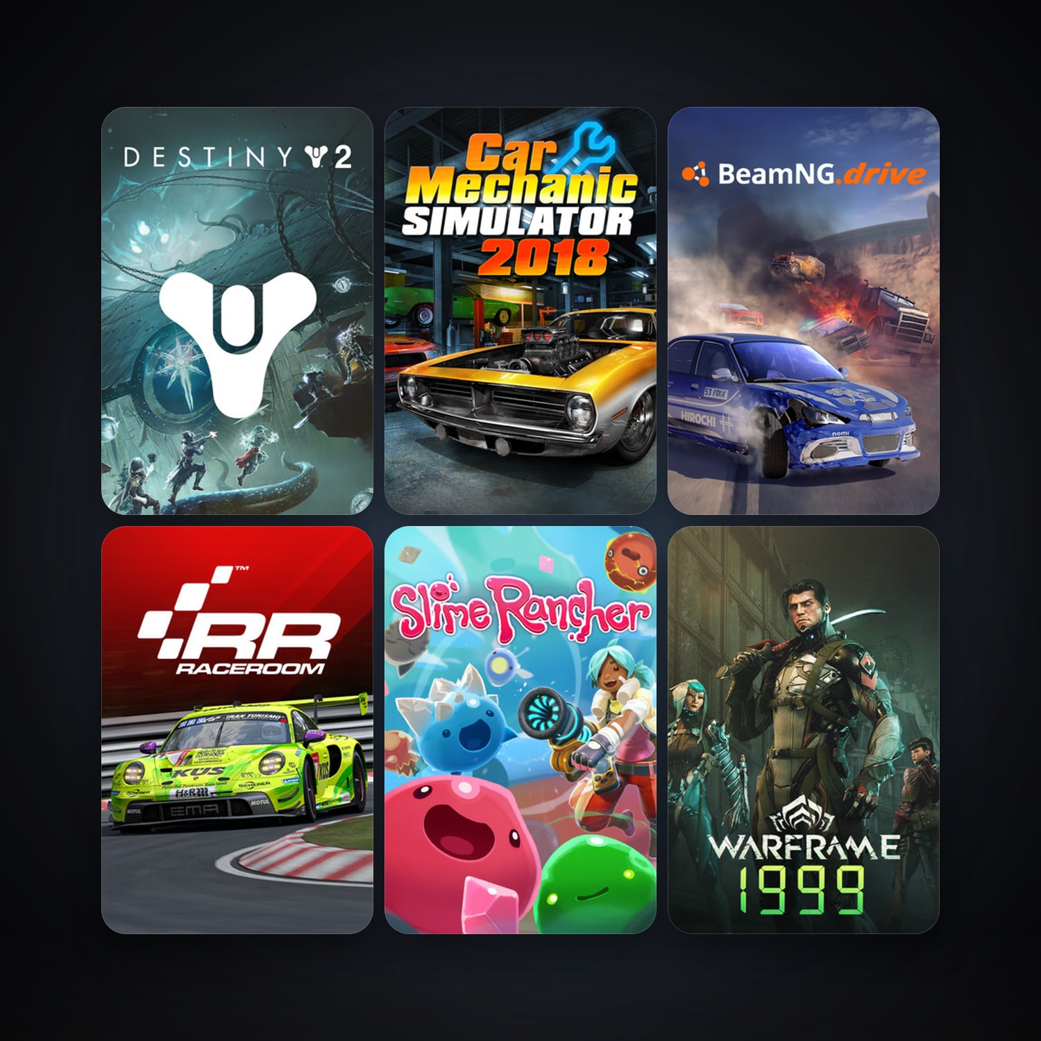 Free CS2 (No Prime) + RaceRoom Racing Experience, 16 games, clean — HabibiAccounts