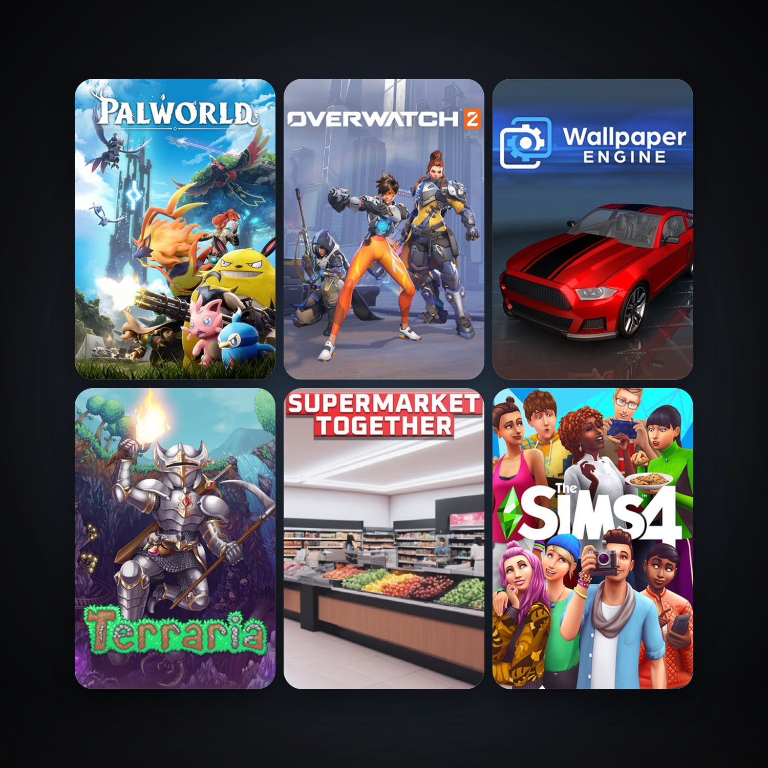 Terraria + Euro Truck Simulator 2, 46 games, clean — HabibiAccounts