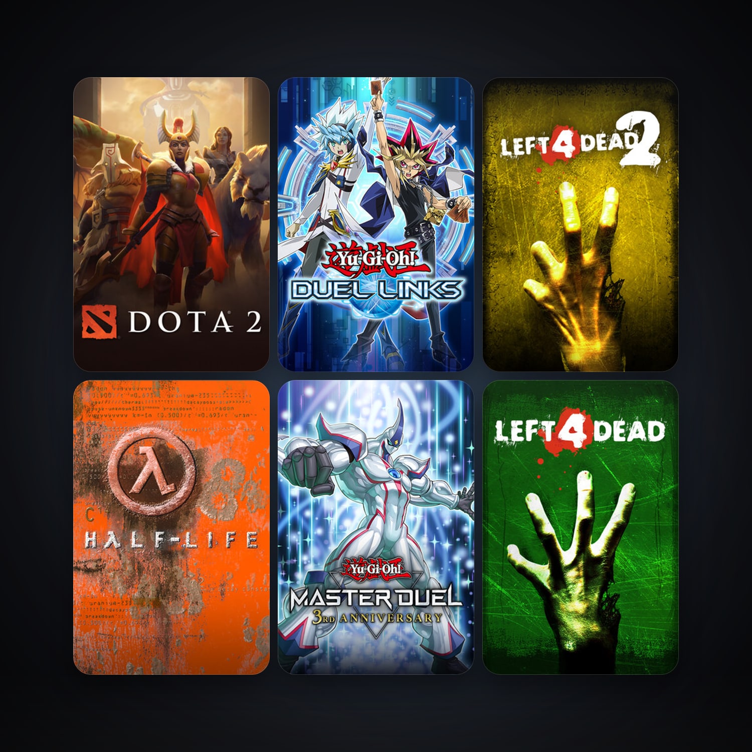 Half-Life + Half-Life 2, 15 games, clean — HabibiAccounts