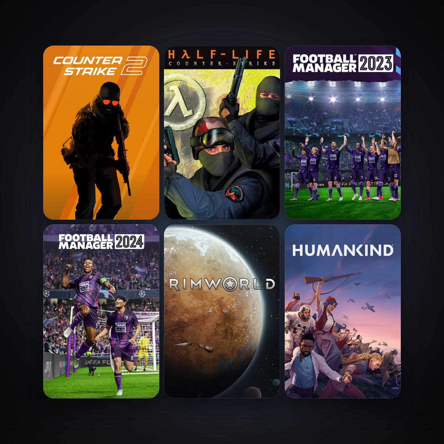Counter-Strike + Day of Defeat, 40 games, clean — HabibiAccounts