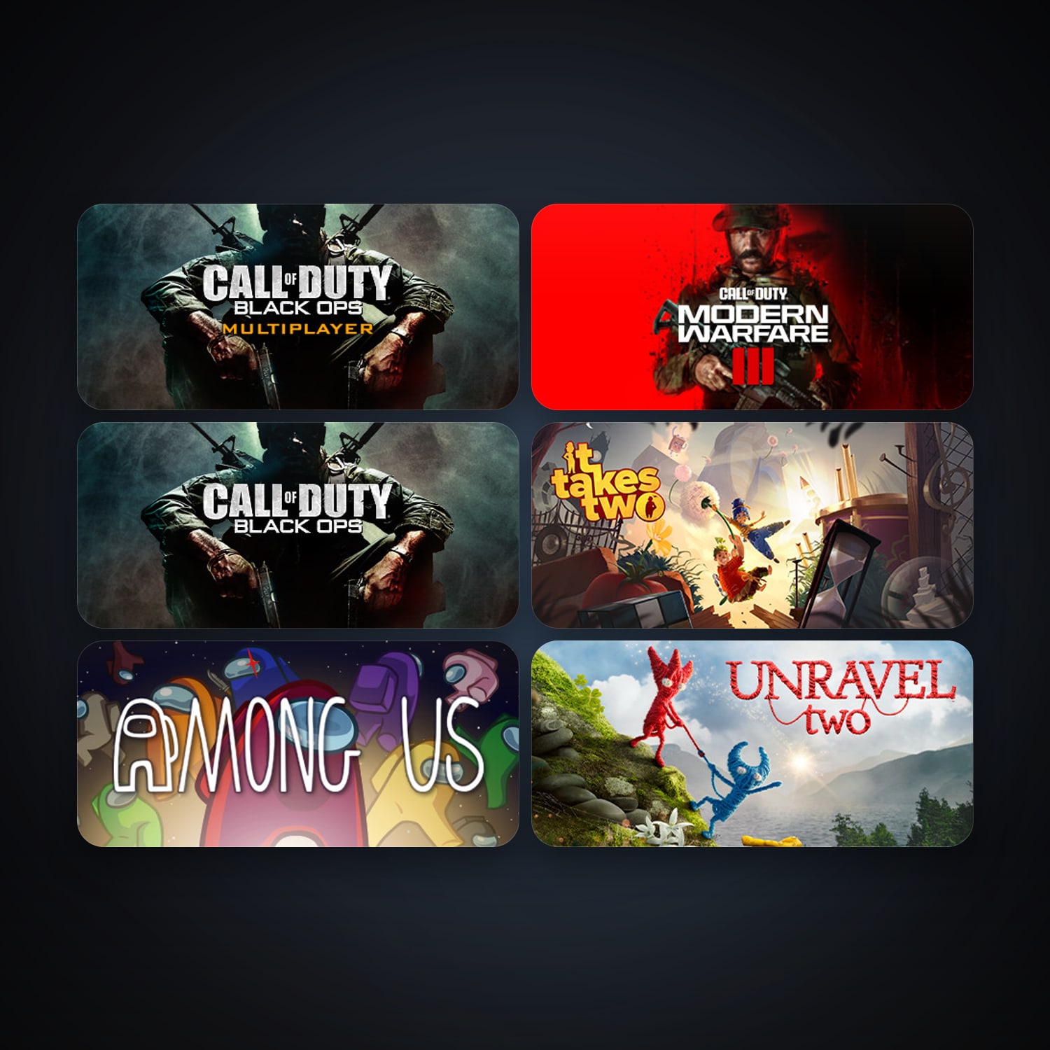 Call of Duty: Black Ops + Call of Duty: Black Ops Multiplayer, 12 games, clean — HabibiAccounts