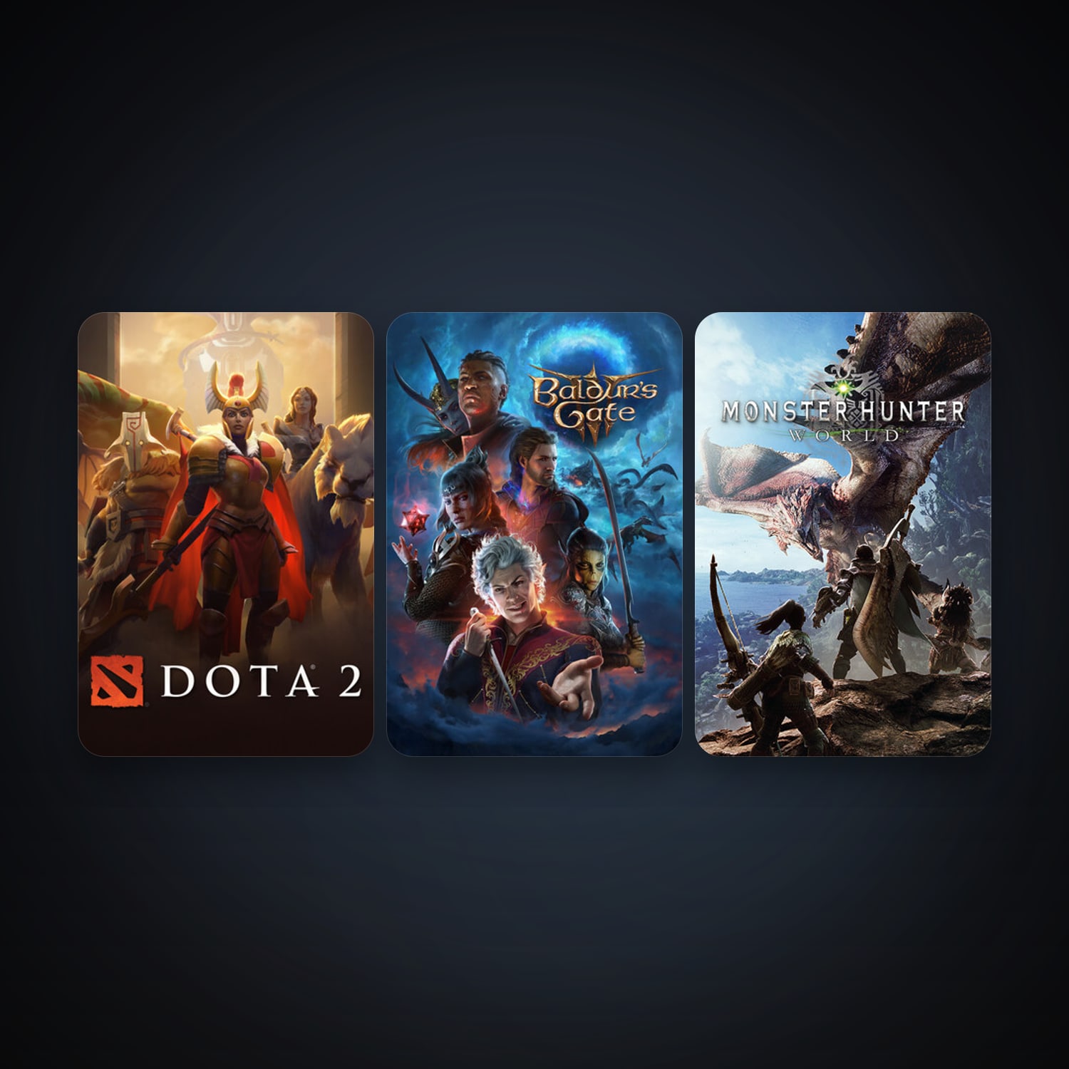 Steam account: Dota 2 + MONSTER HUNTER: WORLD, 3 games, clean — level 7 — HabibiAccounts