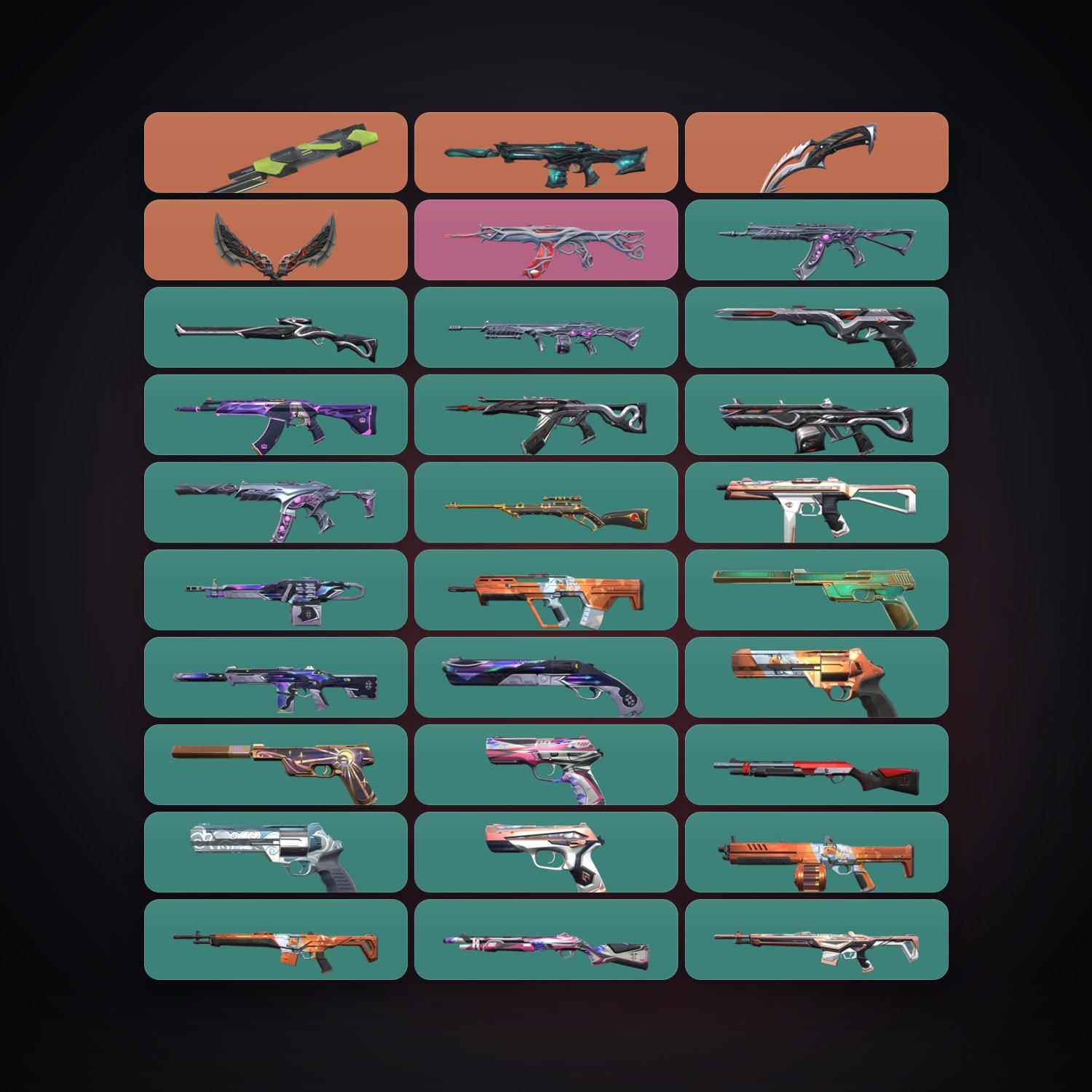 BR Diamond 3 locker — 3 knives, 32 skins, lvl 90 — HabibiAccounts