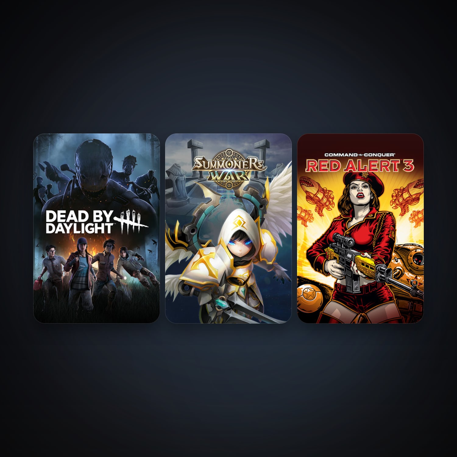 Command & Conquer: Red Alert 3 + Dead by Daylight, 4 games, clean — HabibiAccounts