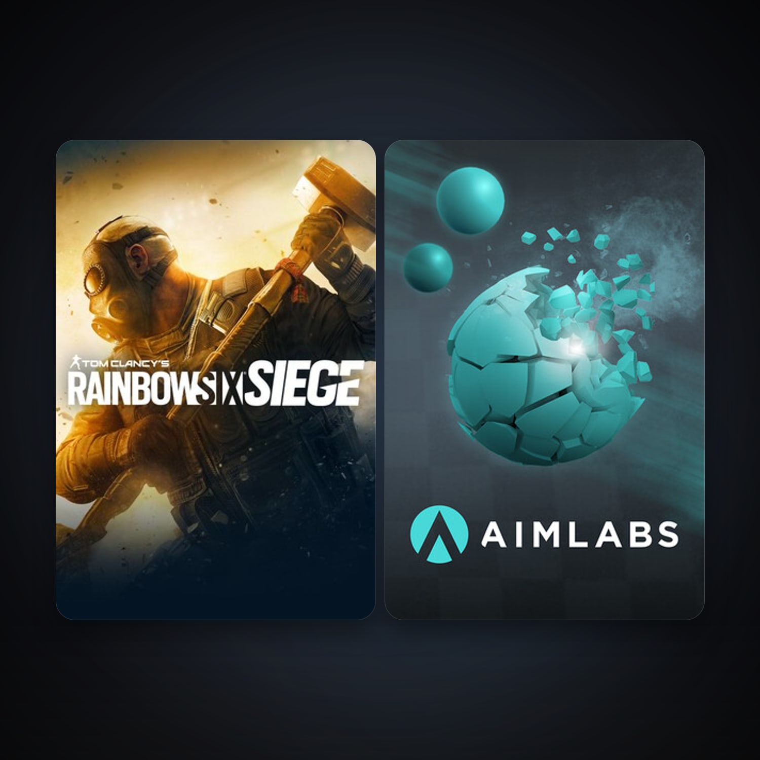 Tom Clancy's Rainbow Six Siege + Aimlabs, 5 games, clean — HabibiAccounts