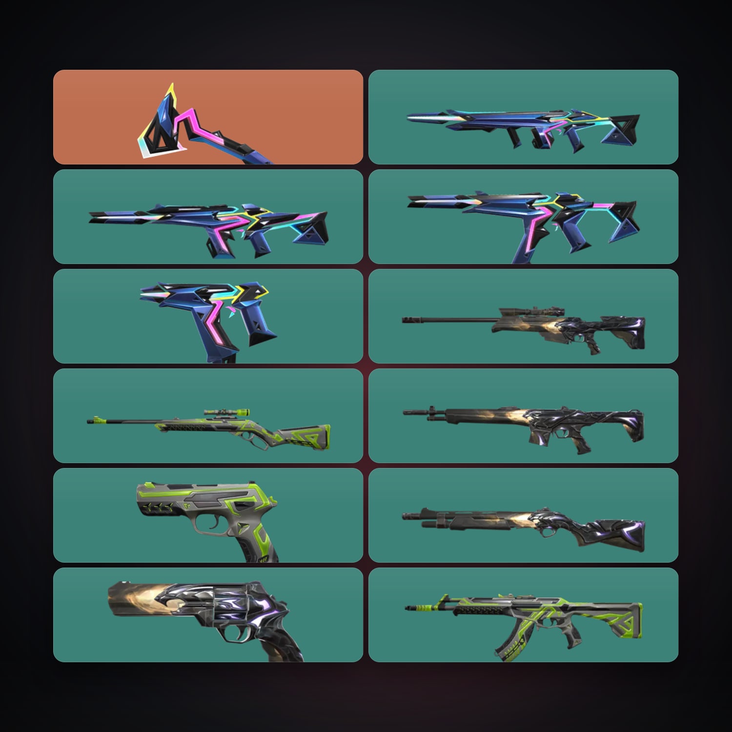 LA Silver 3 locker — 1 knives, 12 skins, lvl 91 — HabibiAccounts