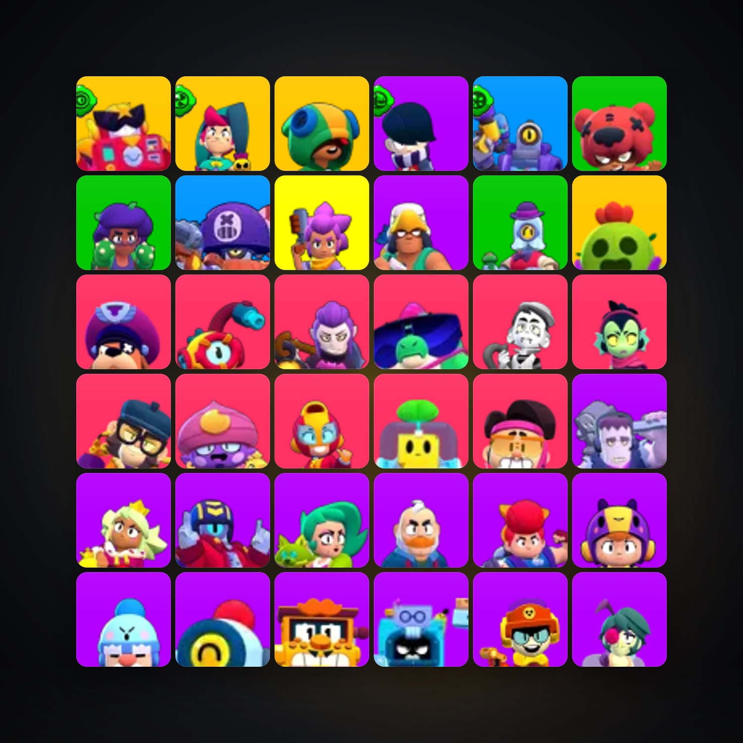 50 Brawlers | 2K Trophies — Supercell Account — HabibiAccounts