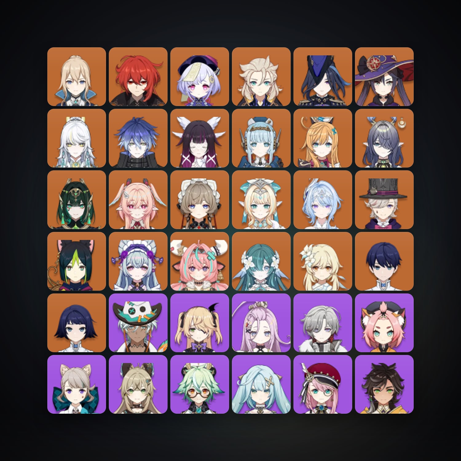 Genshin Impact | AR 59 | 71 Chars | 21× 5★ — Genshin / miHoYo Account — HabibiAccounts