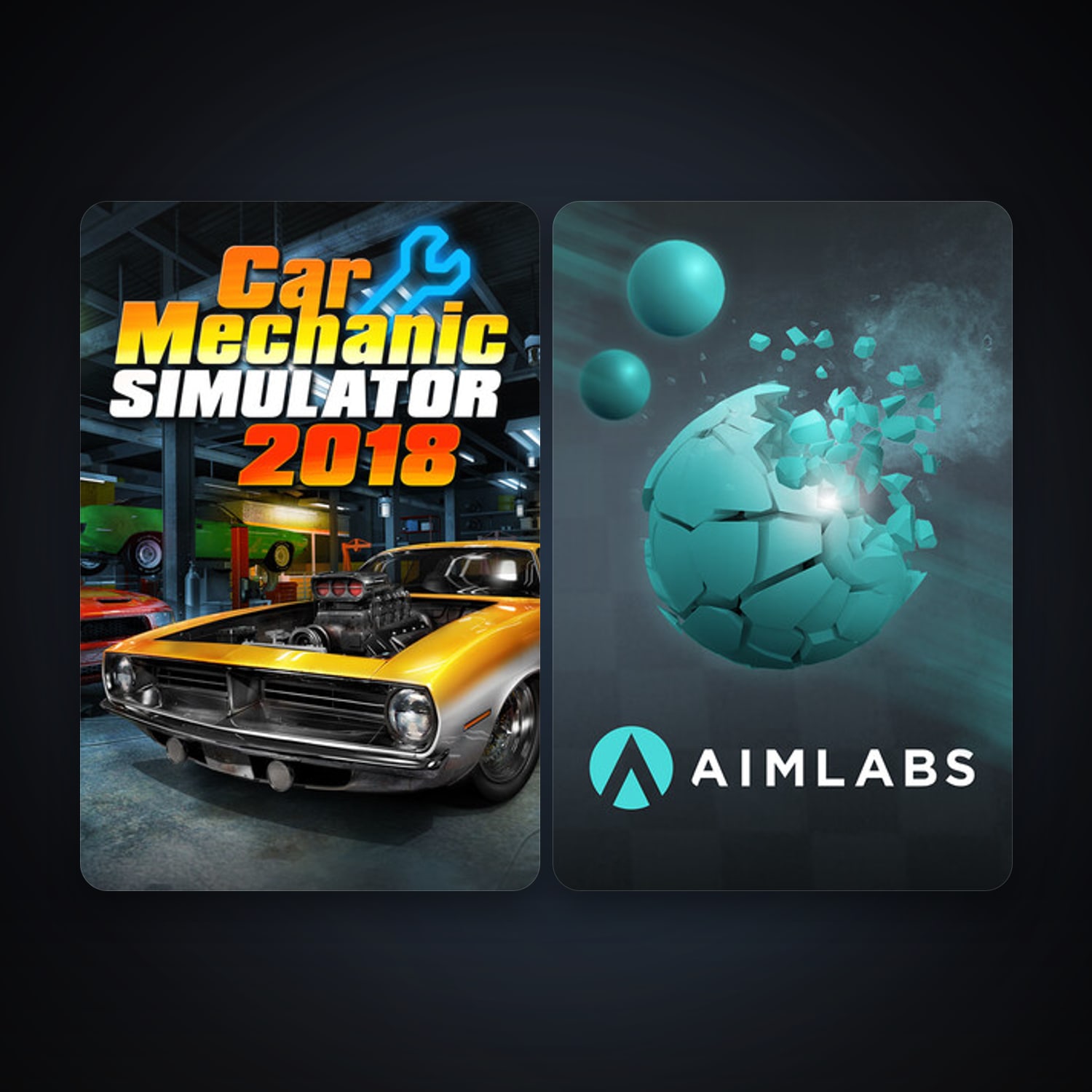 Free CS2 (No Prime) + Car Mechanic Simulator 2018, 8 games, clean — HabibiAccounts