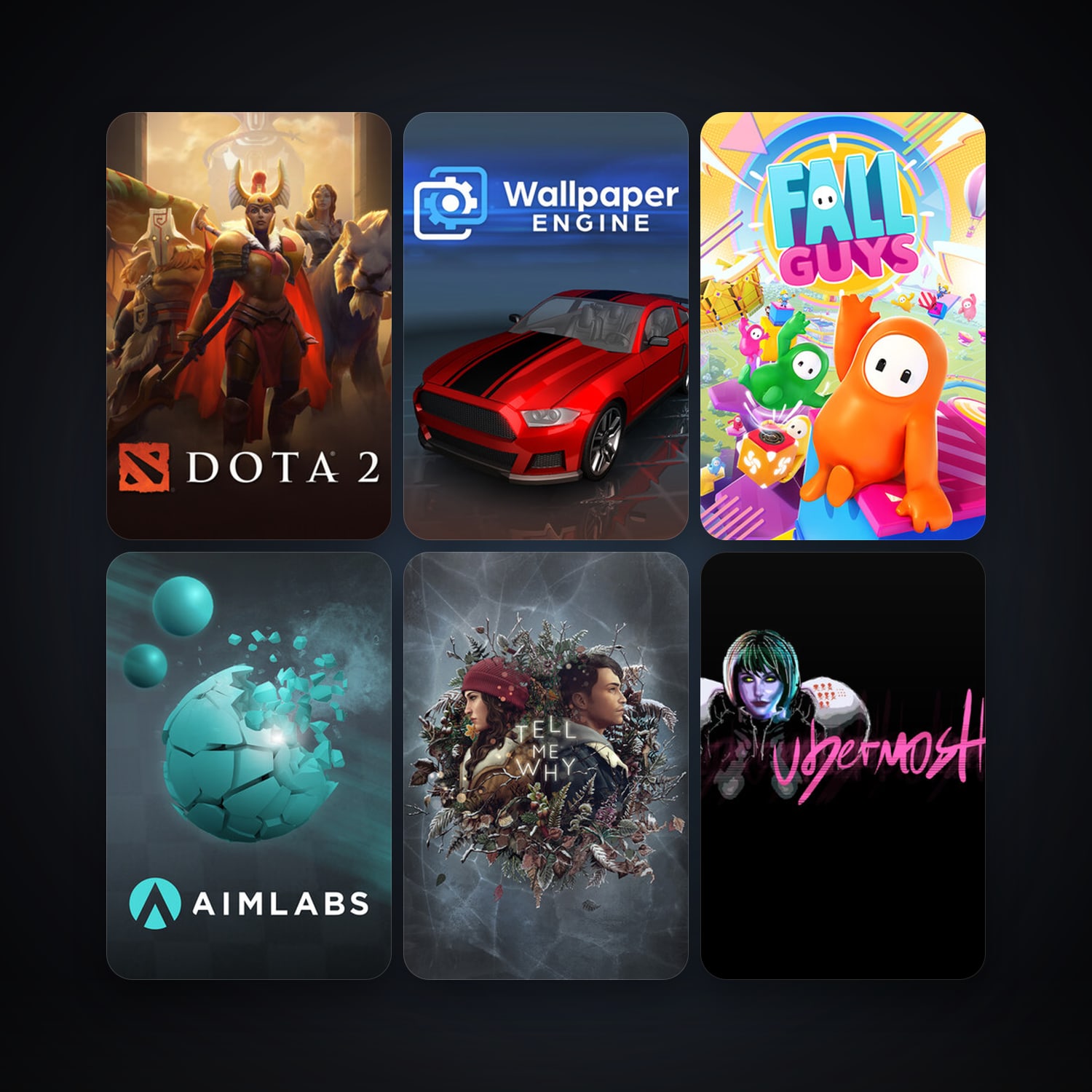 Dota 2 + UBERMOSH, 15 games, clean — HabibiAccounts