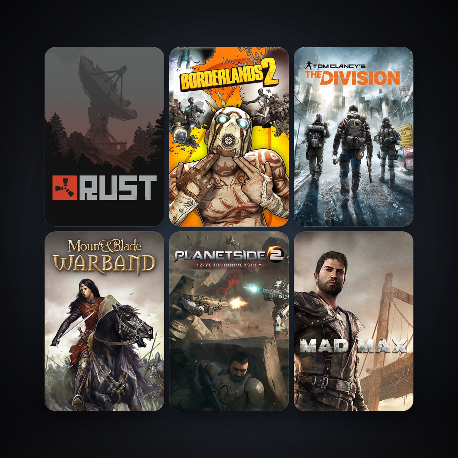 Garry's Mod + Mount & Blade: Warband, 52 games, Steam 10, clean — HabibiAccounts